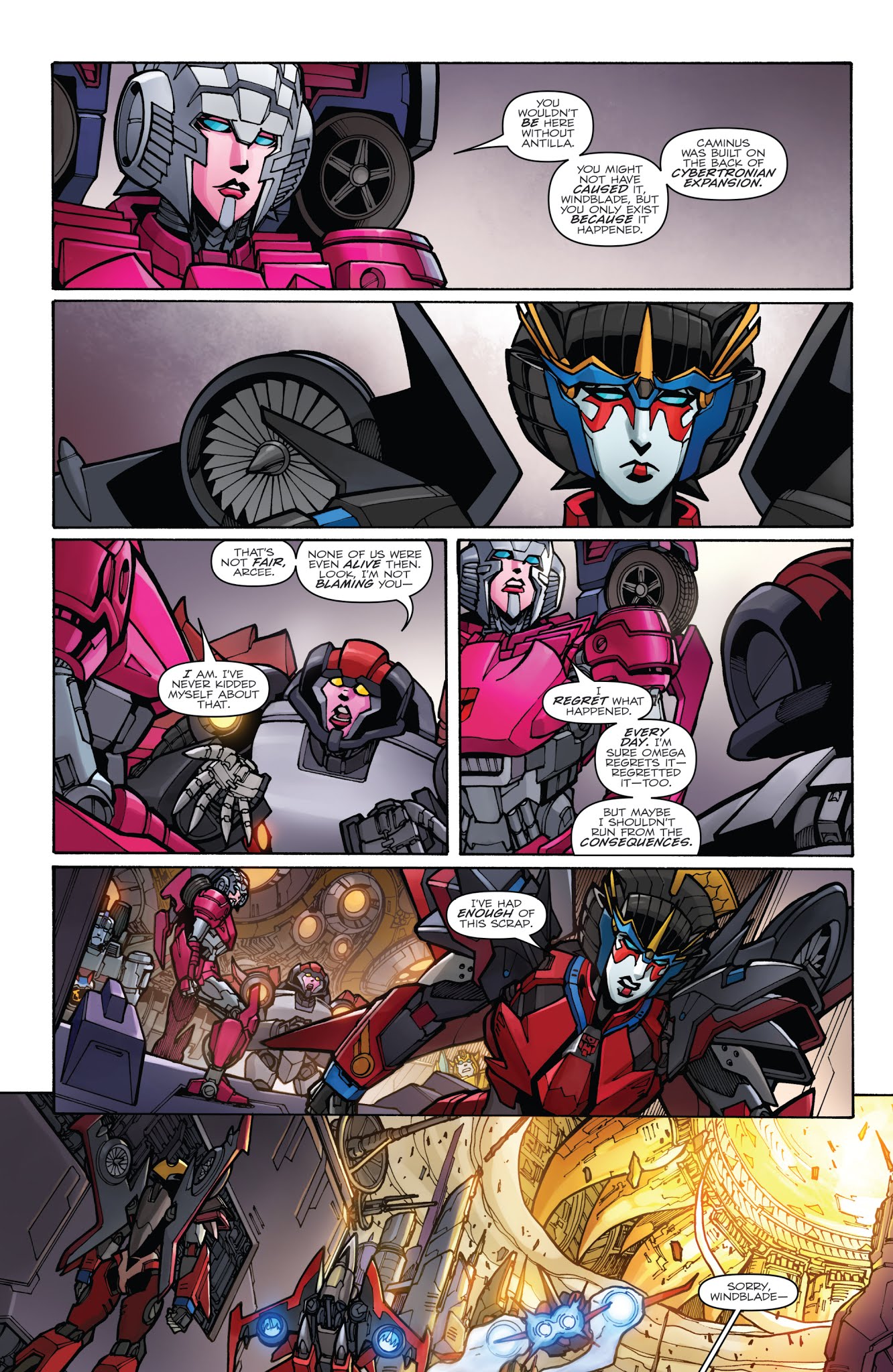 Read online Transformers: Unicron comic -  Issue #3 - 17