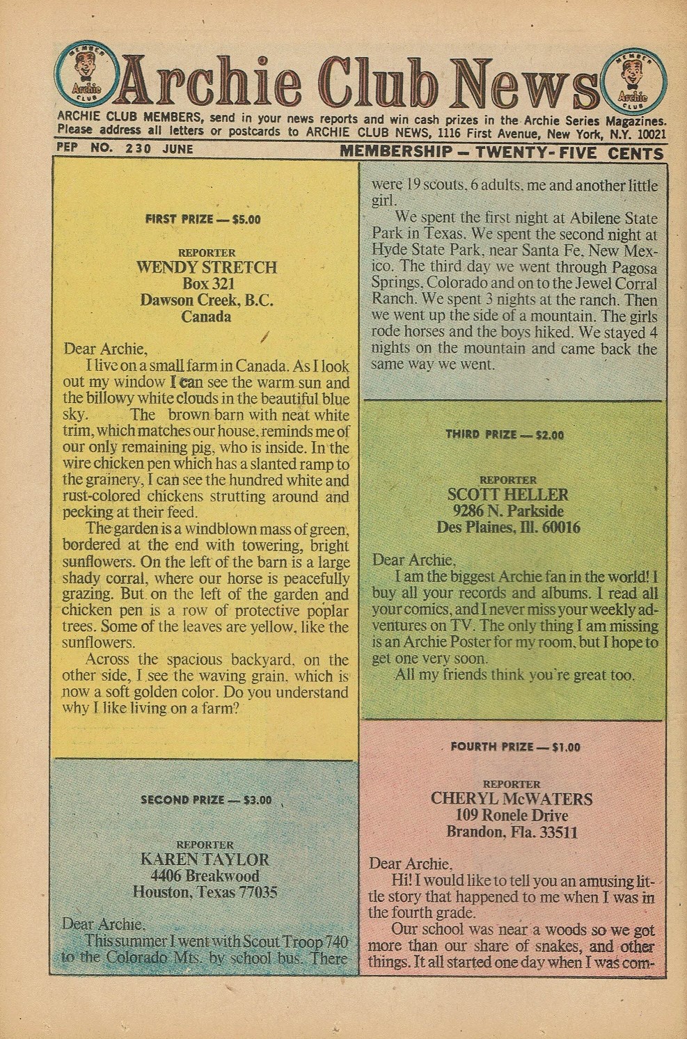 Read online Pep Comics comic -  Issue #230 - 25