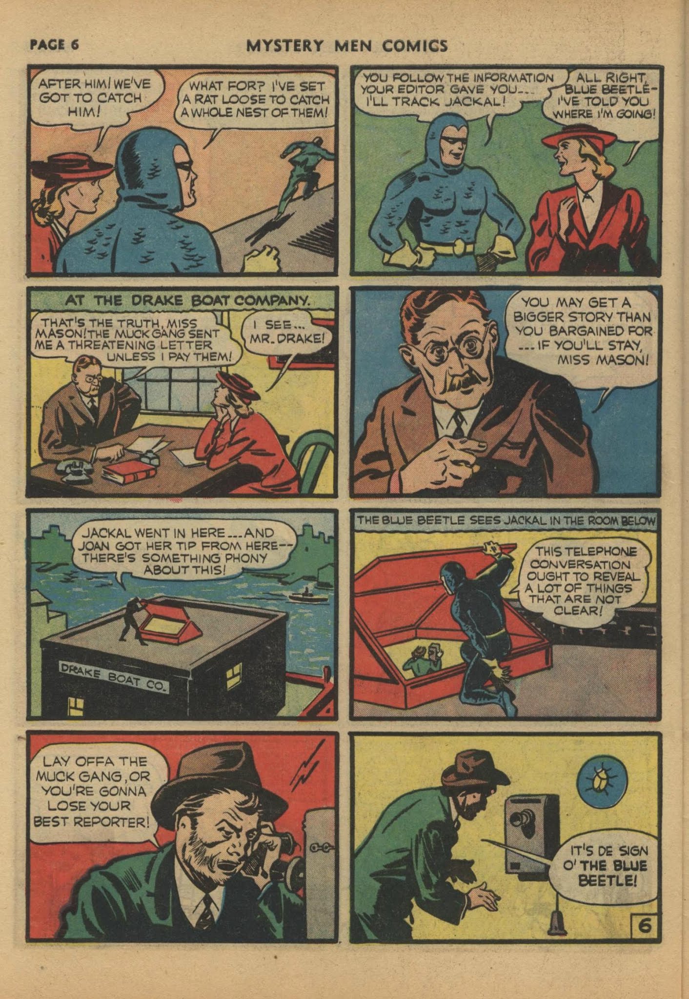 Read online Mystery Men Comics comic -  Issue #17 - 8