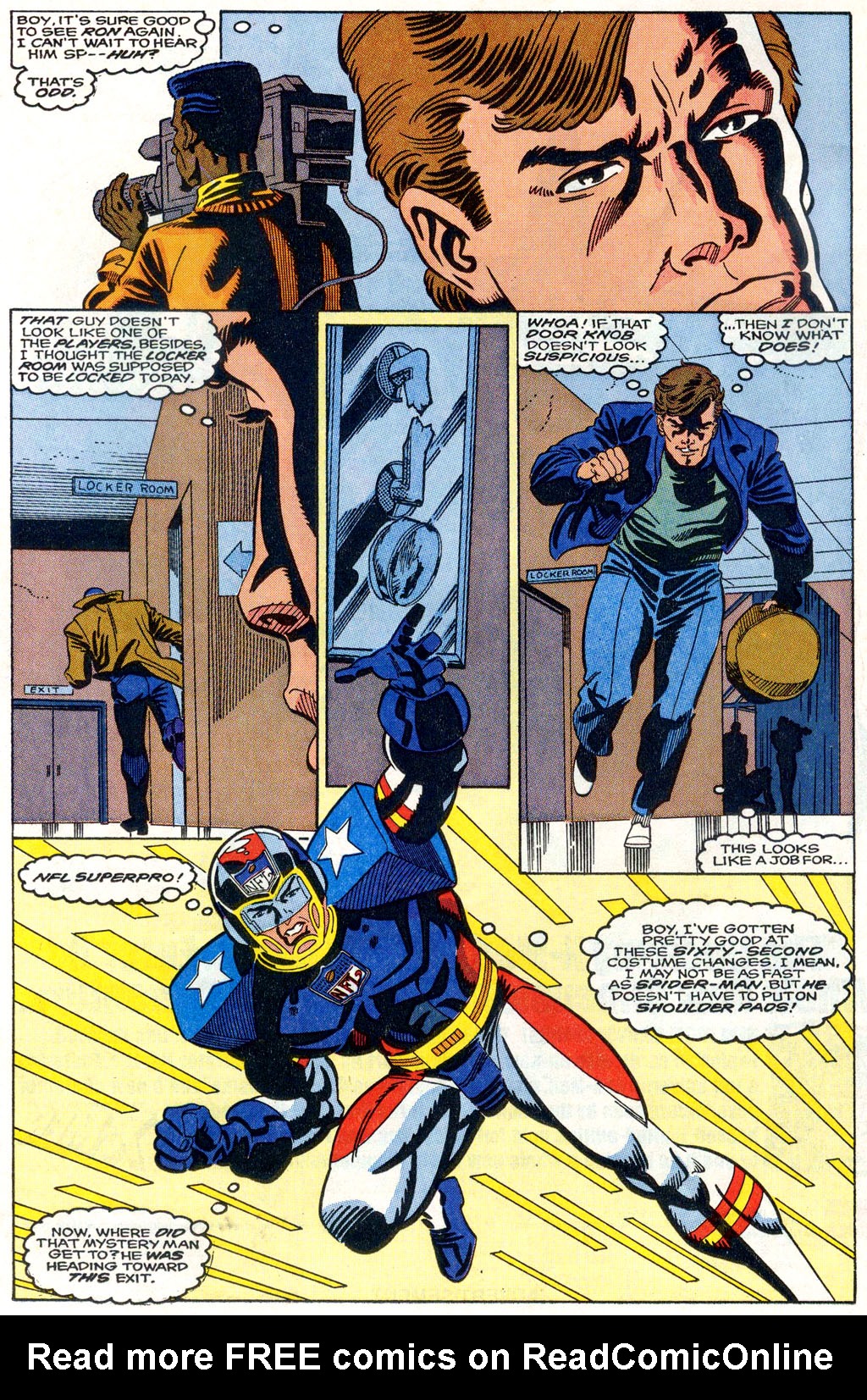 Read online NFL SuperPro comic -  Issue #8 - 6