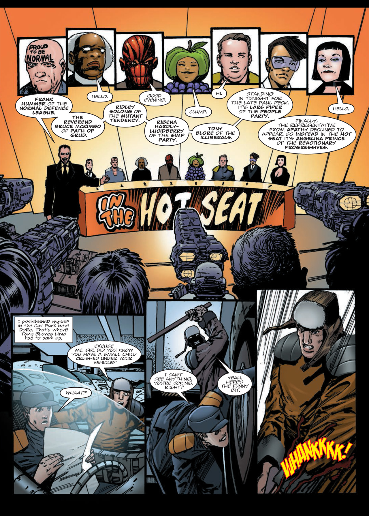 Read online Judge Dredd: Day of Chaos - The Fourth Faction comic -  Issue # TPB (Part 2) - 75