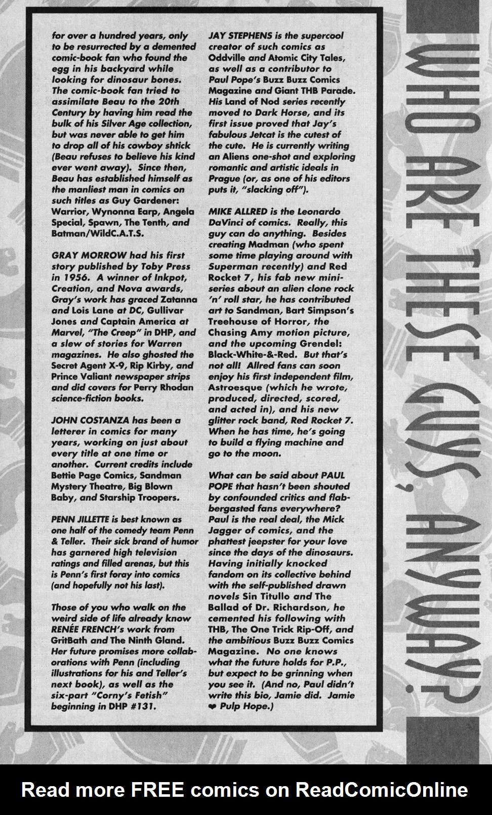 Read online Dark Horse Presents (1986) comic -  Issue # _Annual 1997 - 66