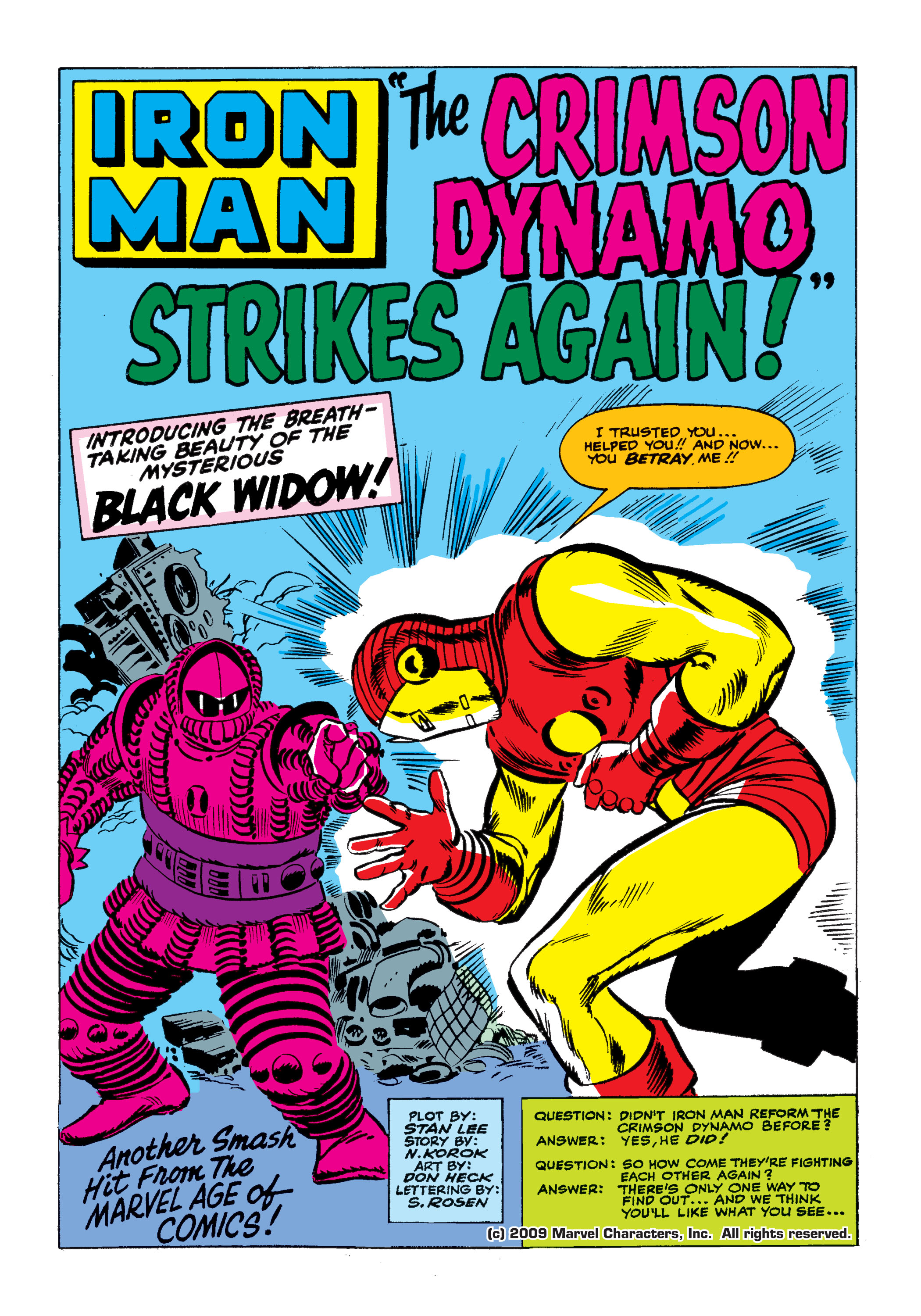 Read online Marvel Masterworks: The Invincible Iron Man comic -  Issue # TPB 2 (Part 1) - 18