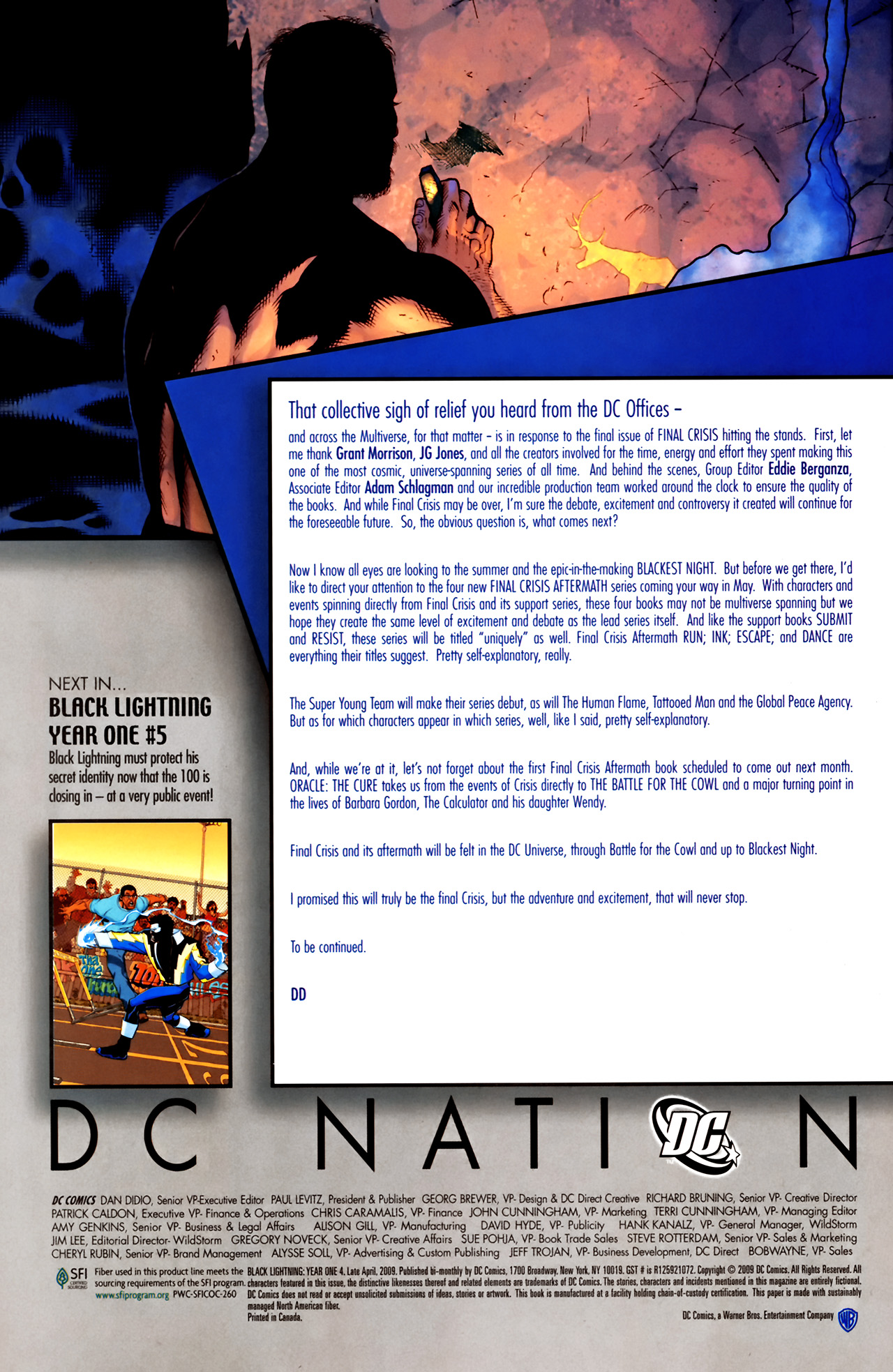 Read online Black Lightning: Year One comic -  Issue #4 - 24