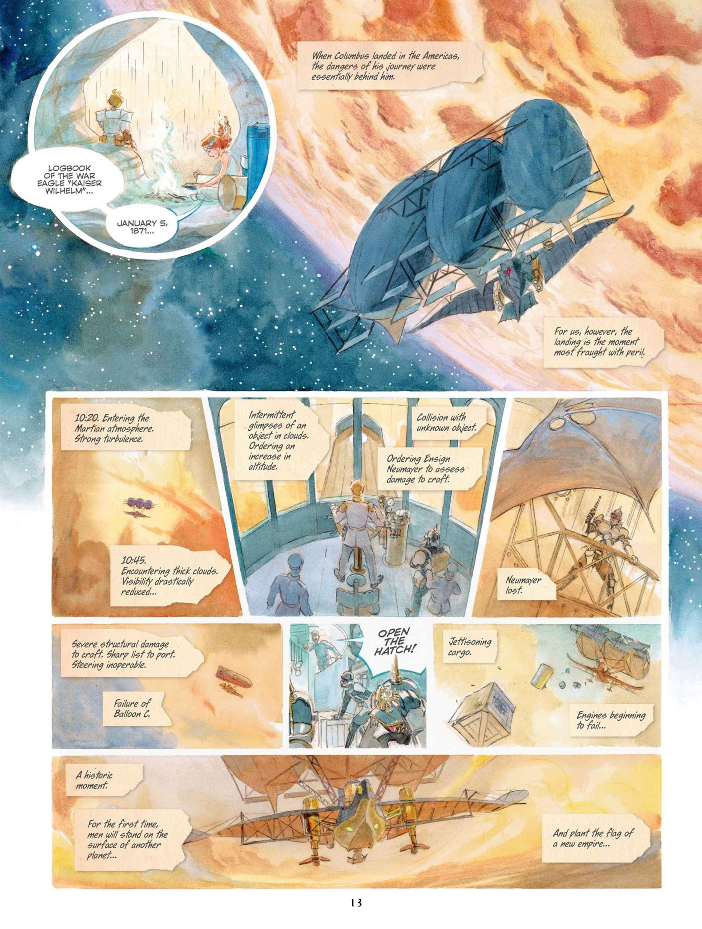 Read online Castle In the Stars: The Space Race of 1869 comic -  Issue #Castle In the Stars TPB A Frenchman on Mars - 18