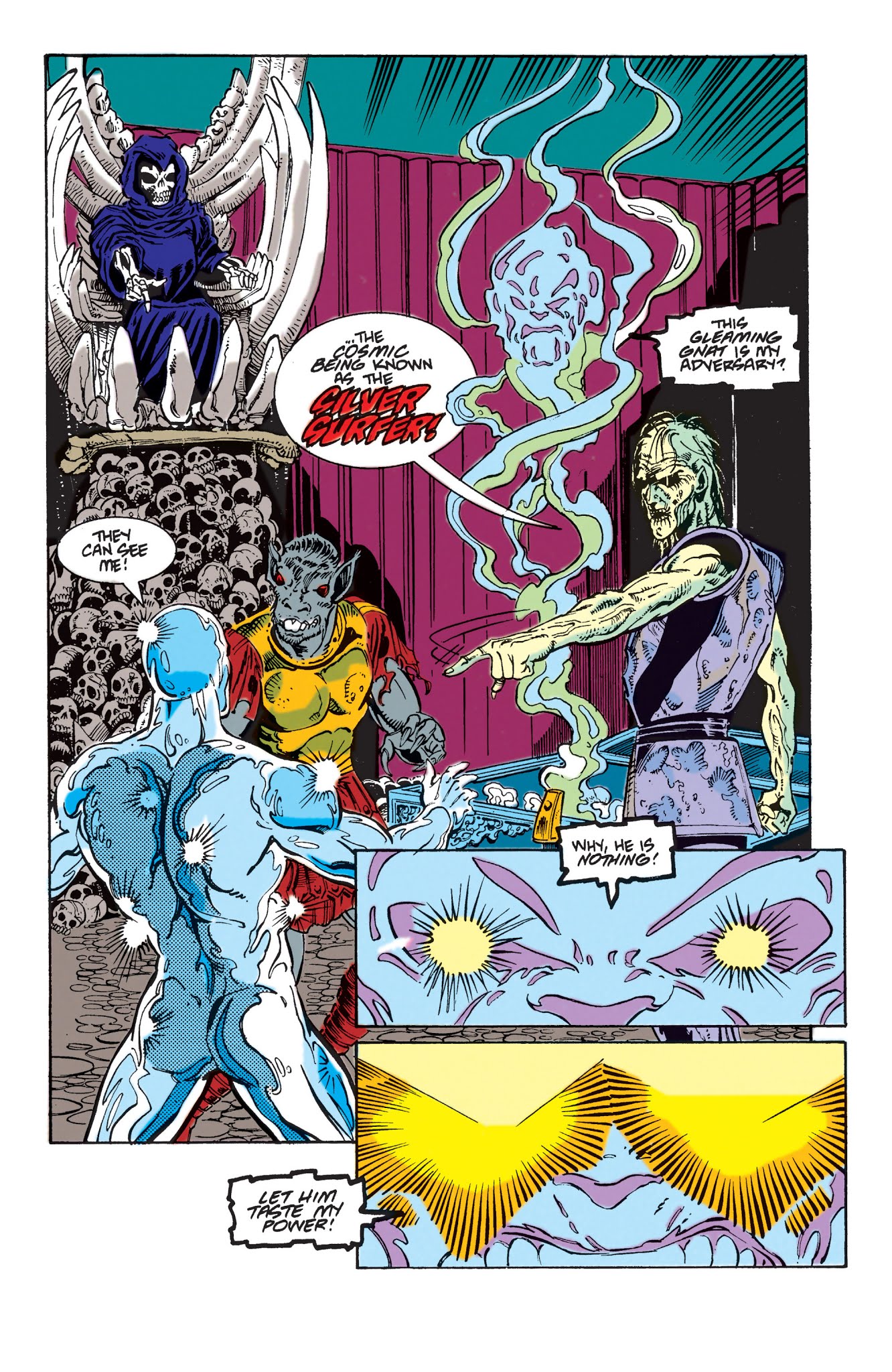 Read online Silver Surfer (1987) comic -  Issue # _TPB Silver Surfer - Rebirth of Thanos (Part 1) - 13