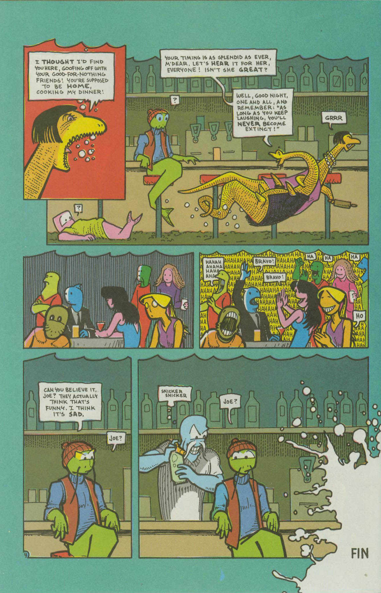 Read online The Fish Police comic -  Issue #16 - 27