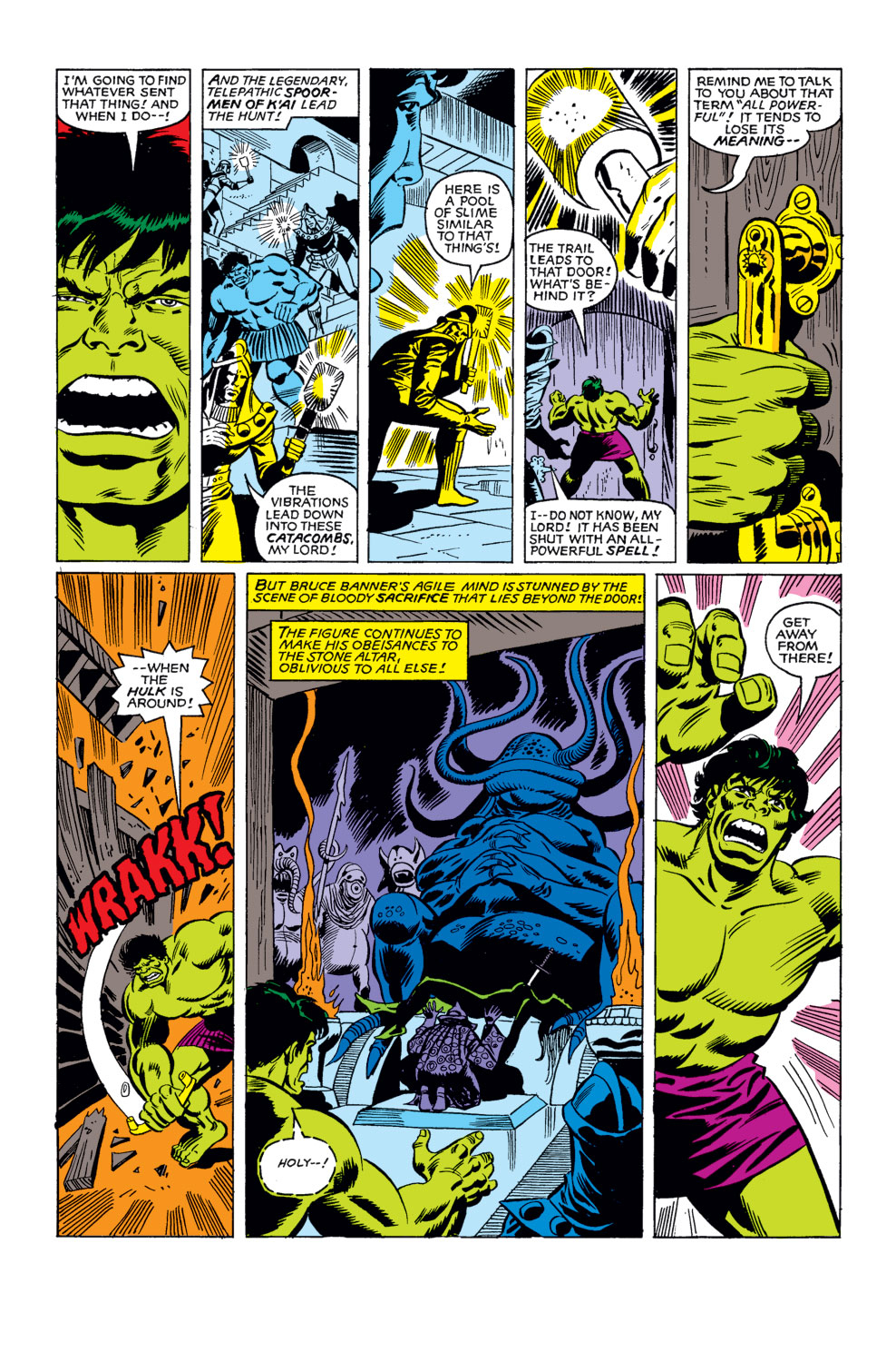 What If? (1977) issue 23 - The Hulk had become a barbarian - Page 12