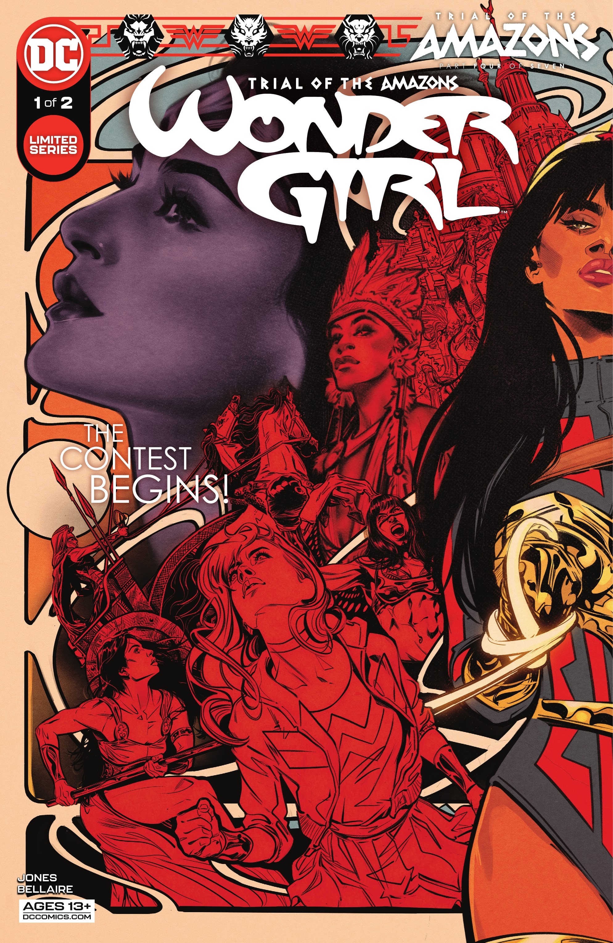 Read online Trial of the Amazons: Wonder Girl comic -  Issue #1 - 1