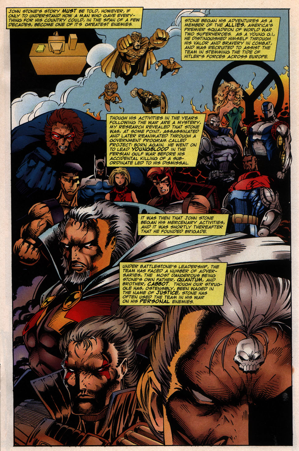 Read online Brigade (1993) comic -  Issue #13 - 15