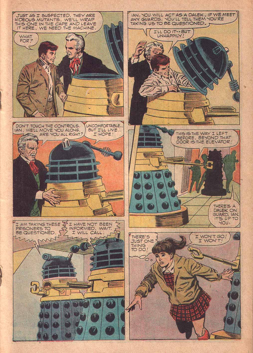 Read online Dr. Who and the Daleks comic -  Issue # Full - 19