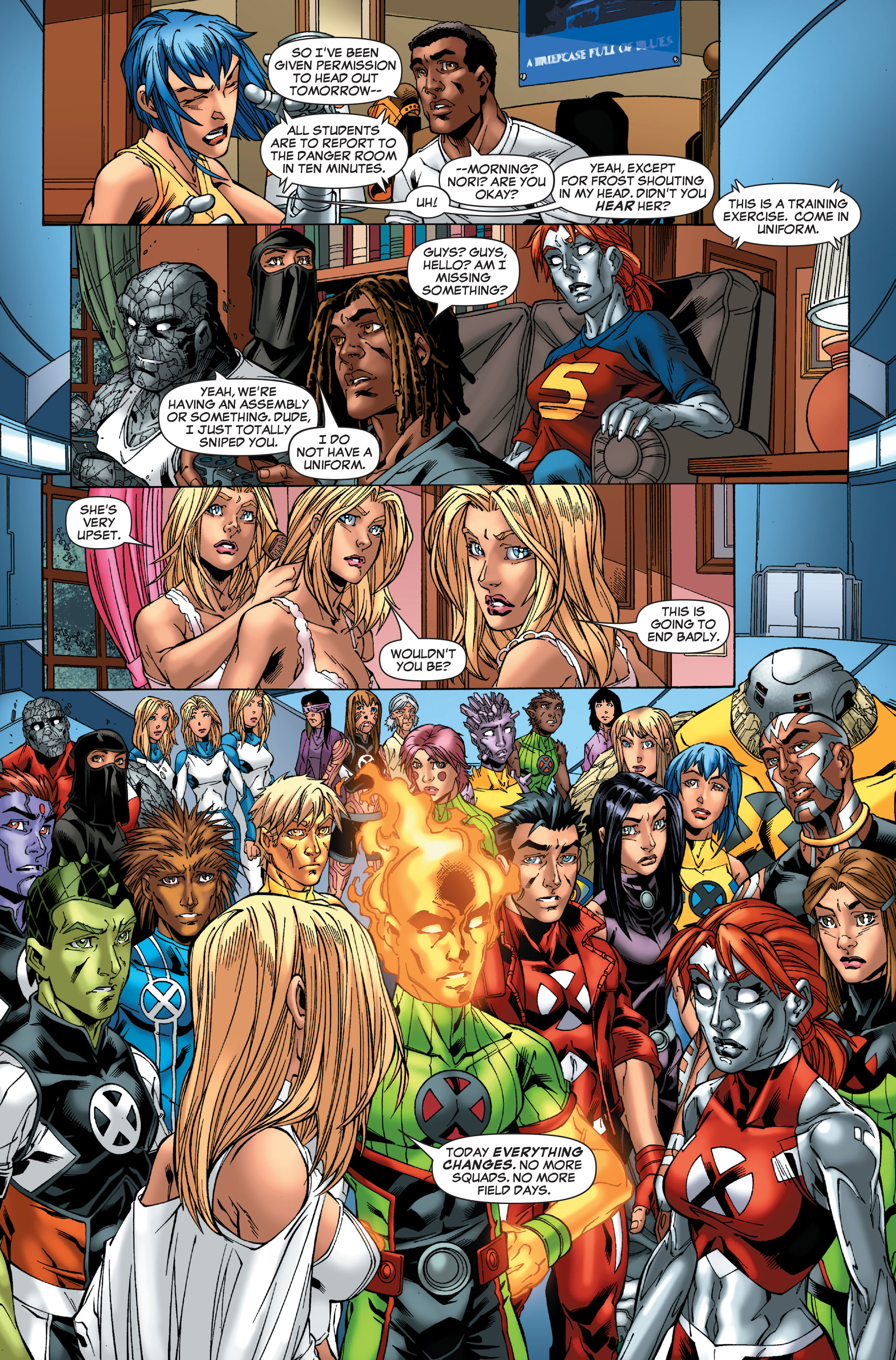 Read online New X-Men (2004) comic -  Issue #23 - 9