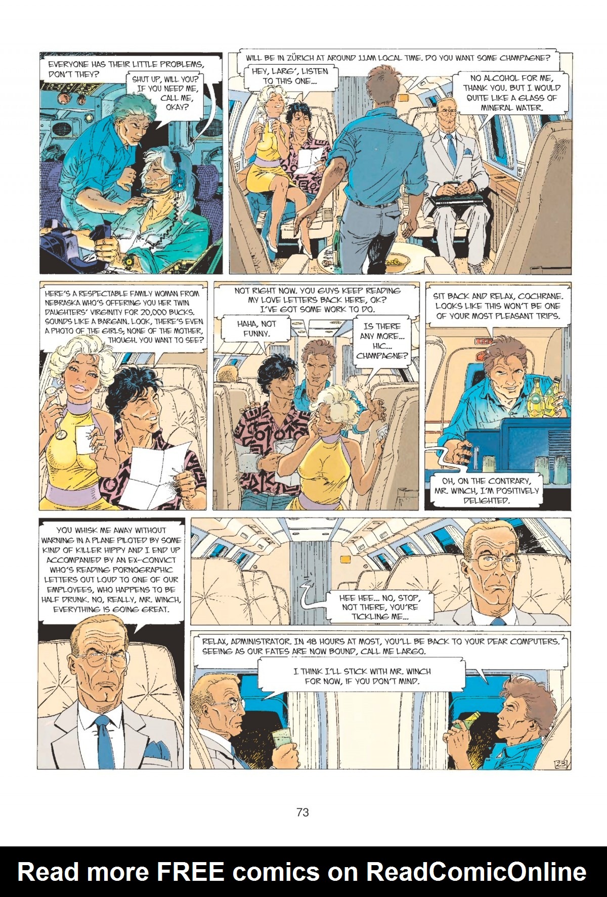 Read online Largo Winch comic -  Issue #1 - 73