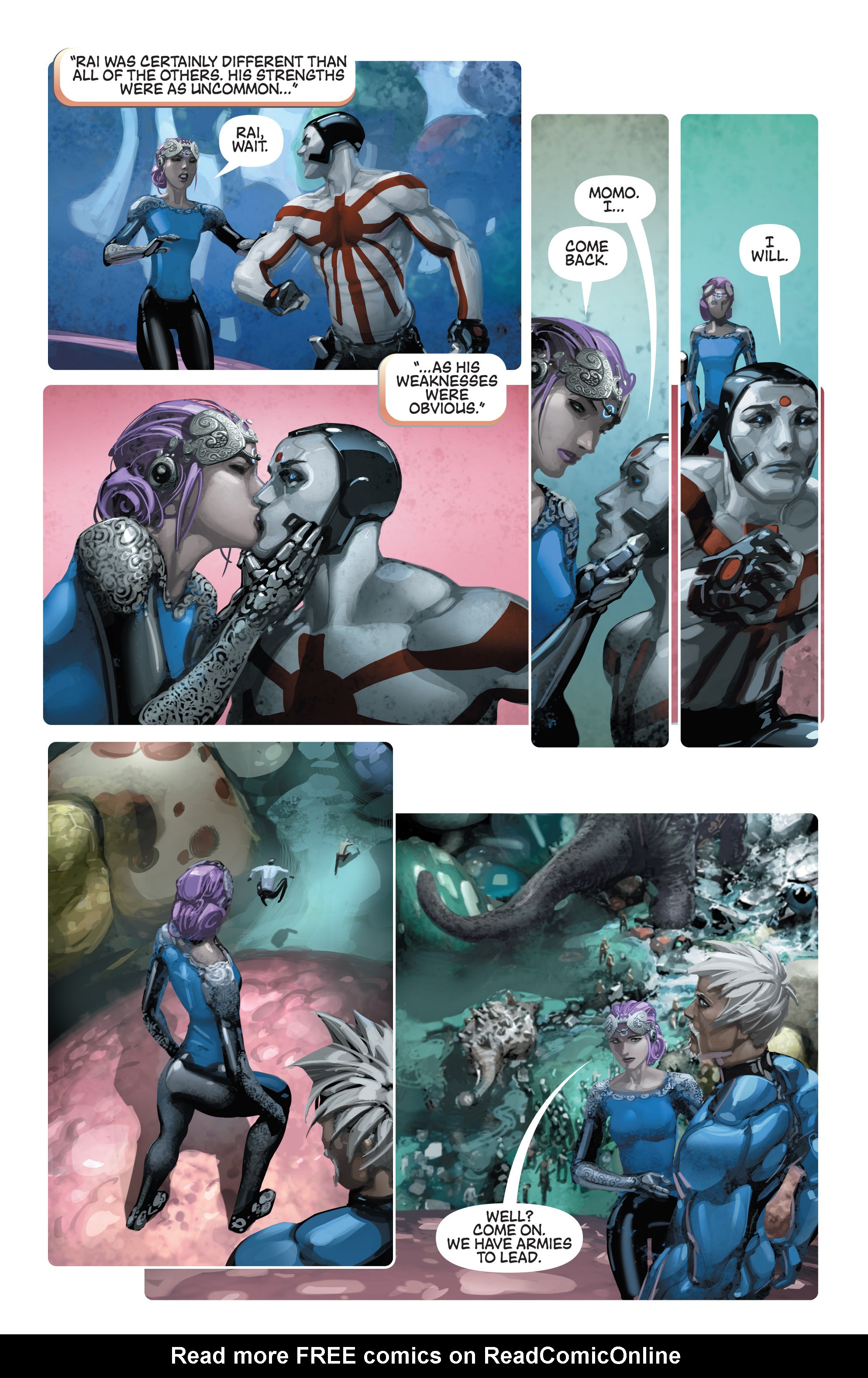 Read online Rai (2014) comic -  Issue #8 - 6