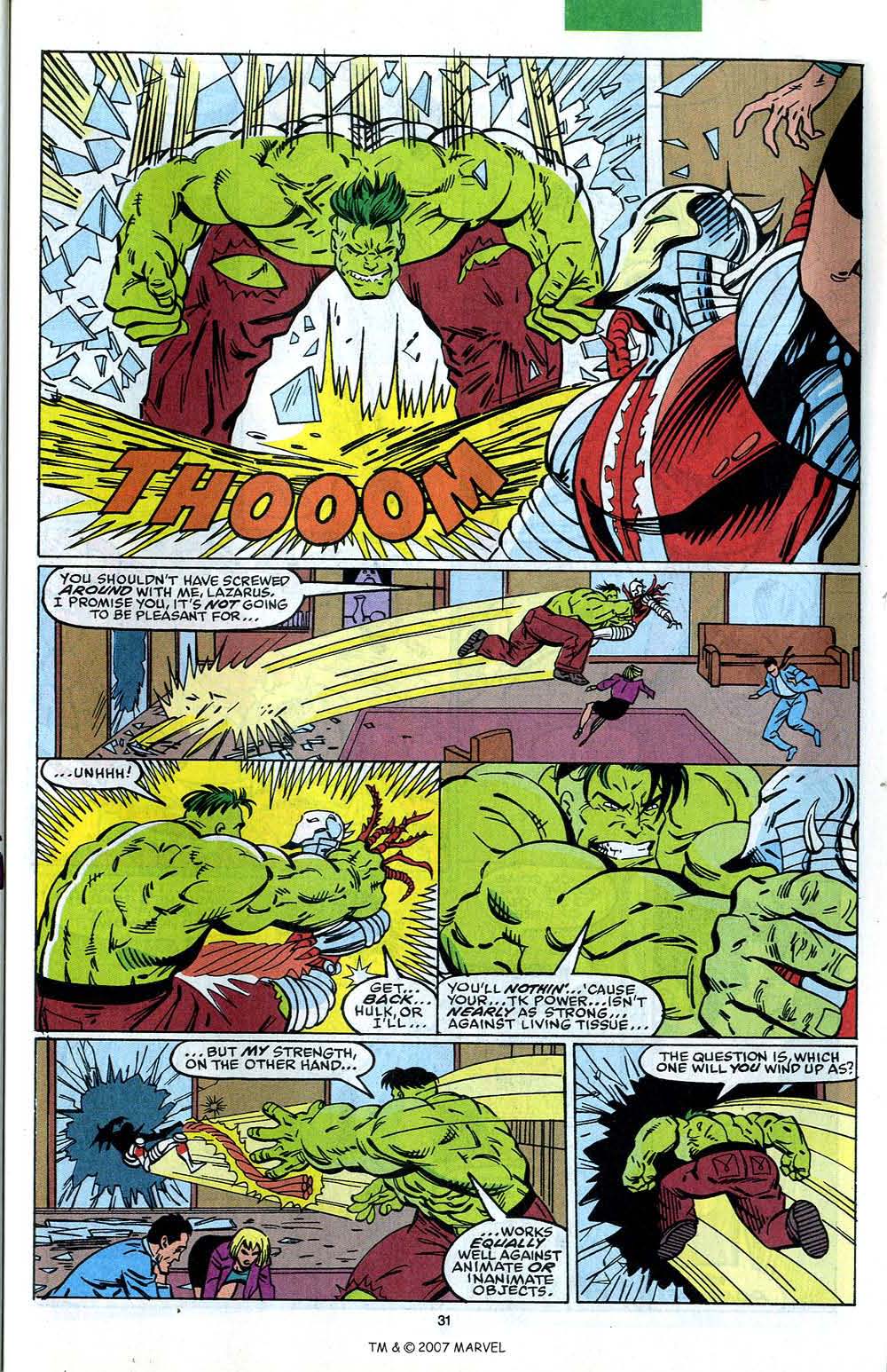 Read online The Incredible Hulk Annual comic -  Issue #19 - 33