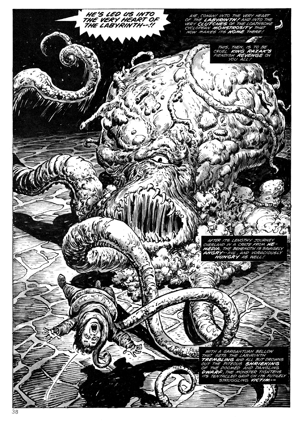 The Savage Sword Of Conan issue 71 - Page 38