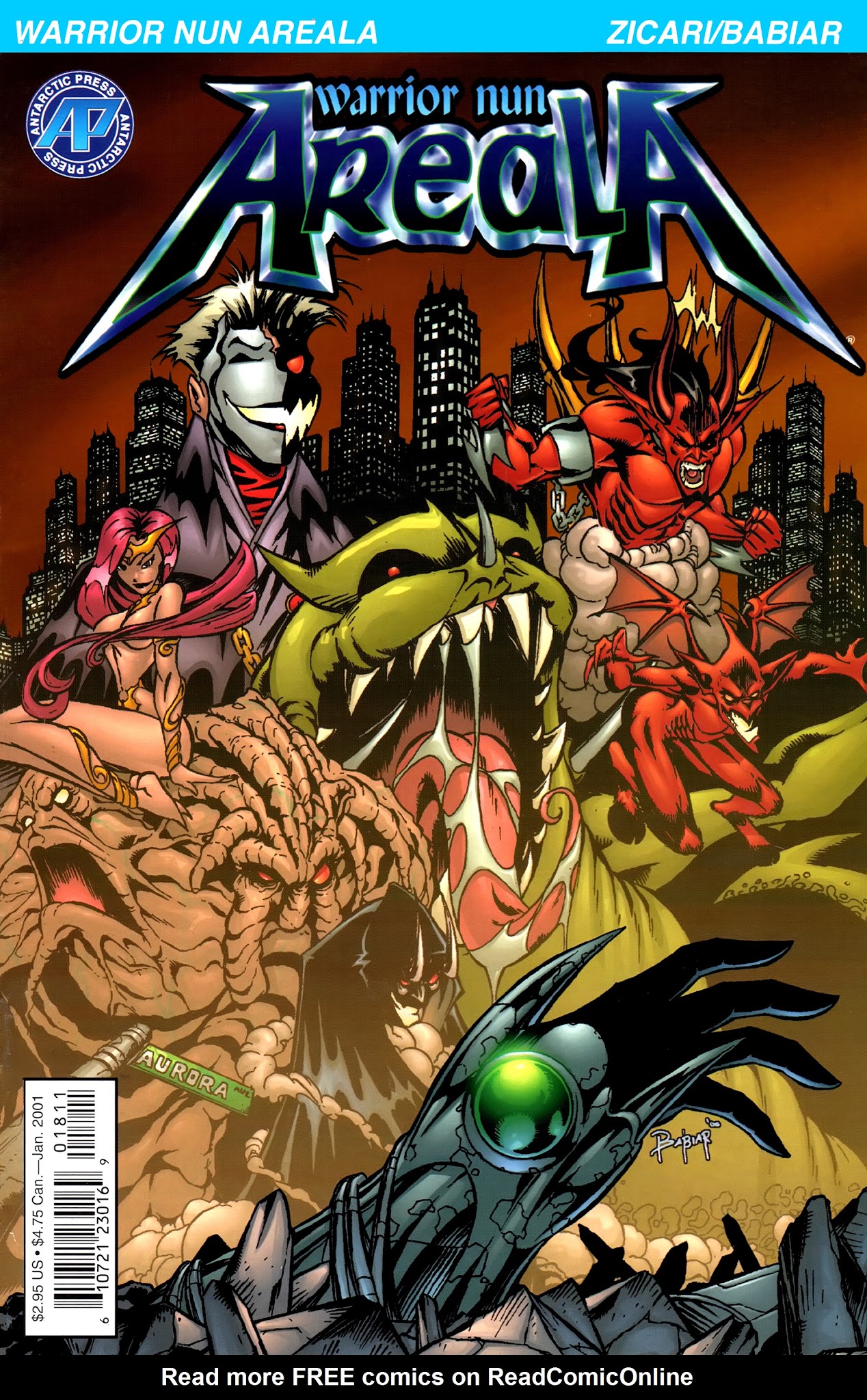 Read online Warrior Nun Areala (1999) comic -  Issue #18 - 1