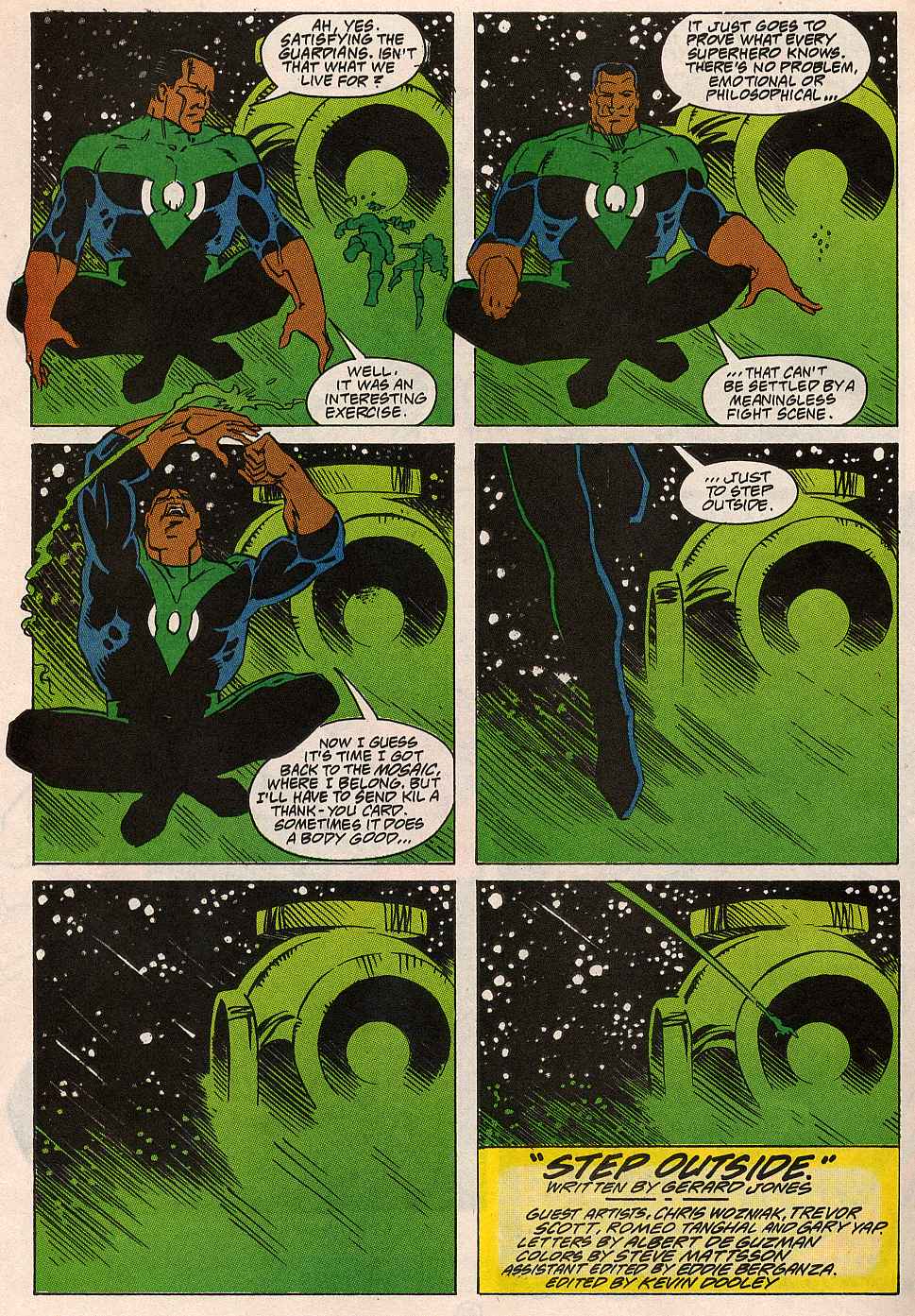 Read online Green Lantern: Mosaic comic -  Issue #6 - 23