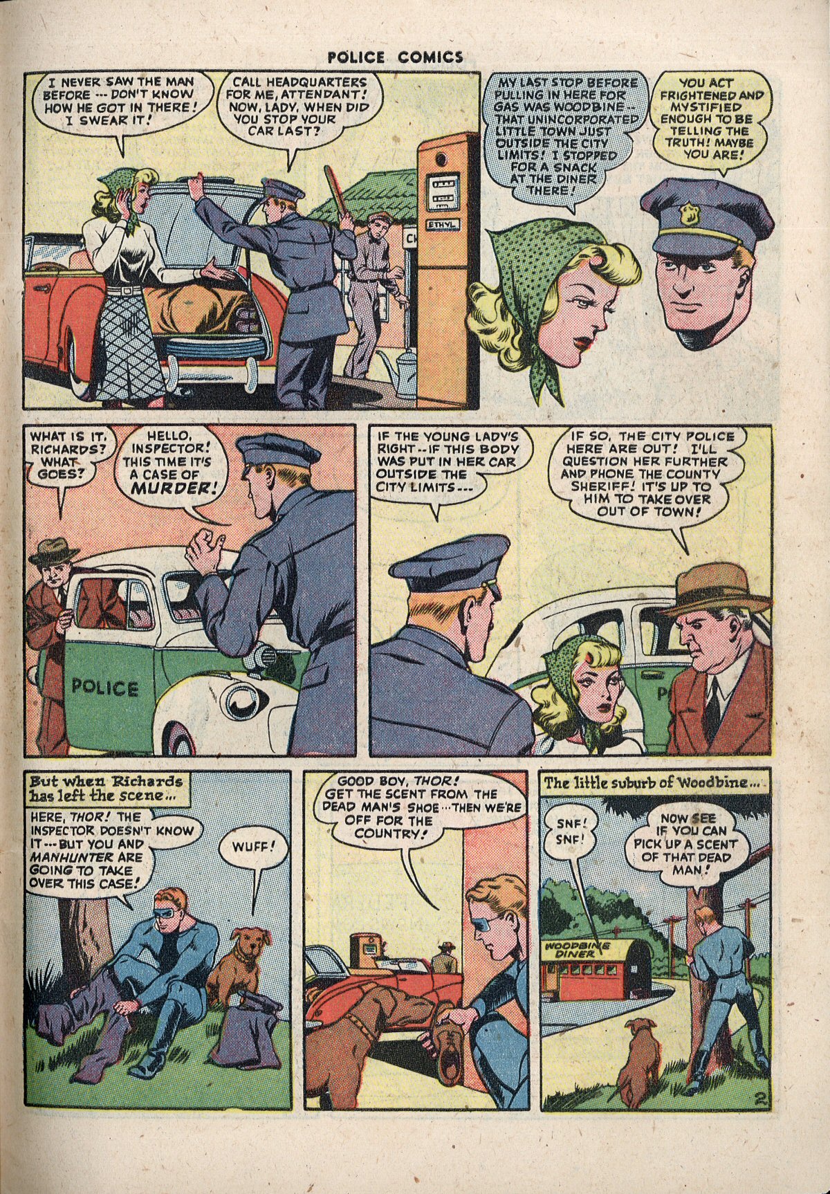 Read online Police Comics comic -  Issue #70 - 43