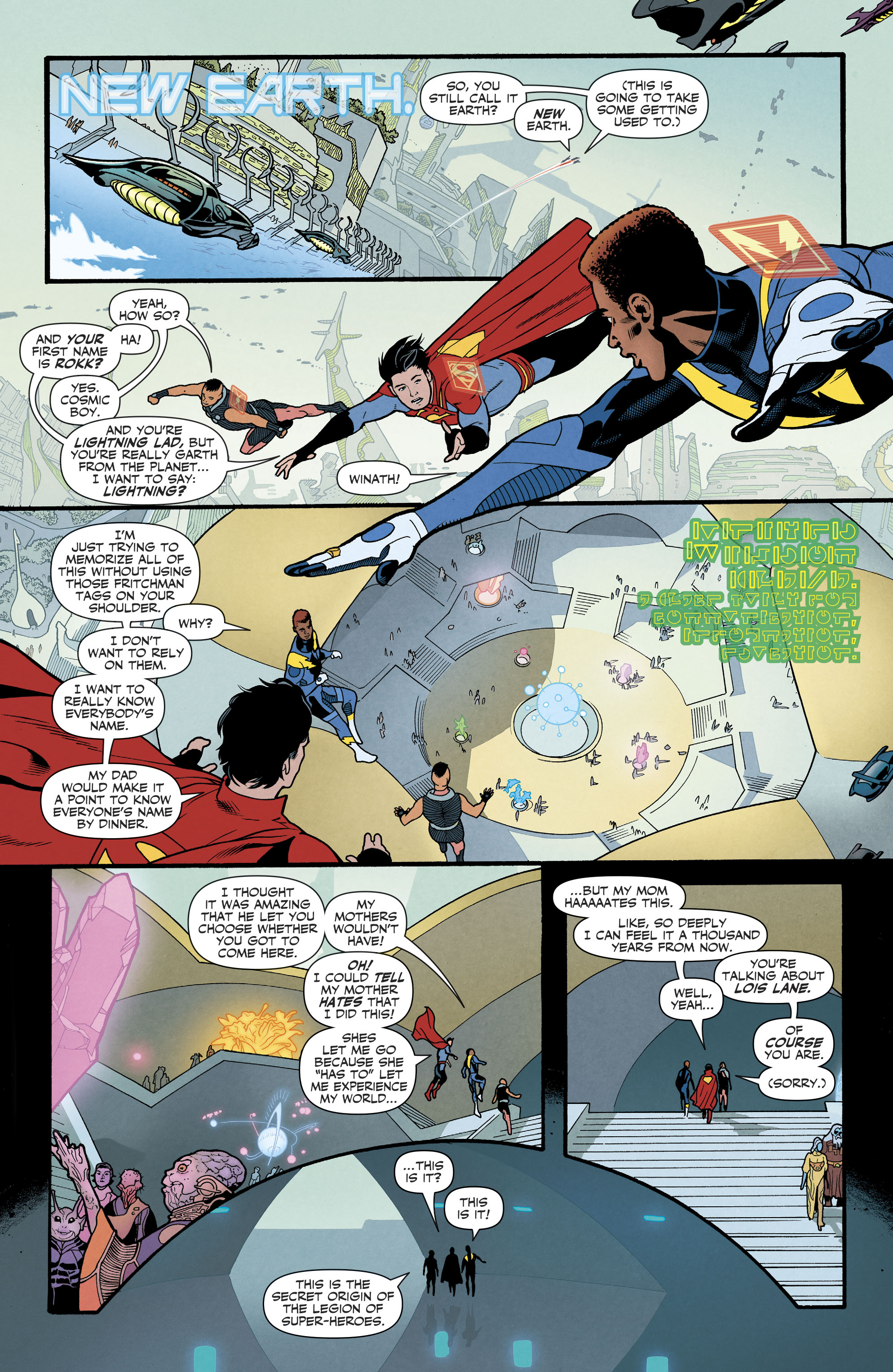 Read online Legion of Super-Heroes (2019) comic -  Issue #4 - 4