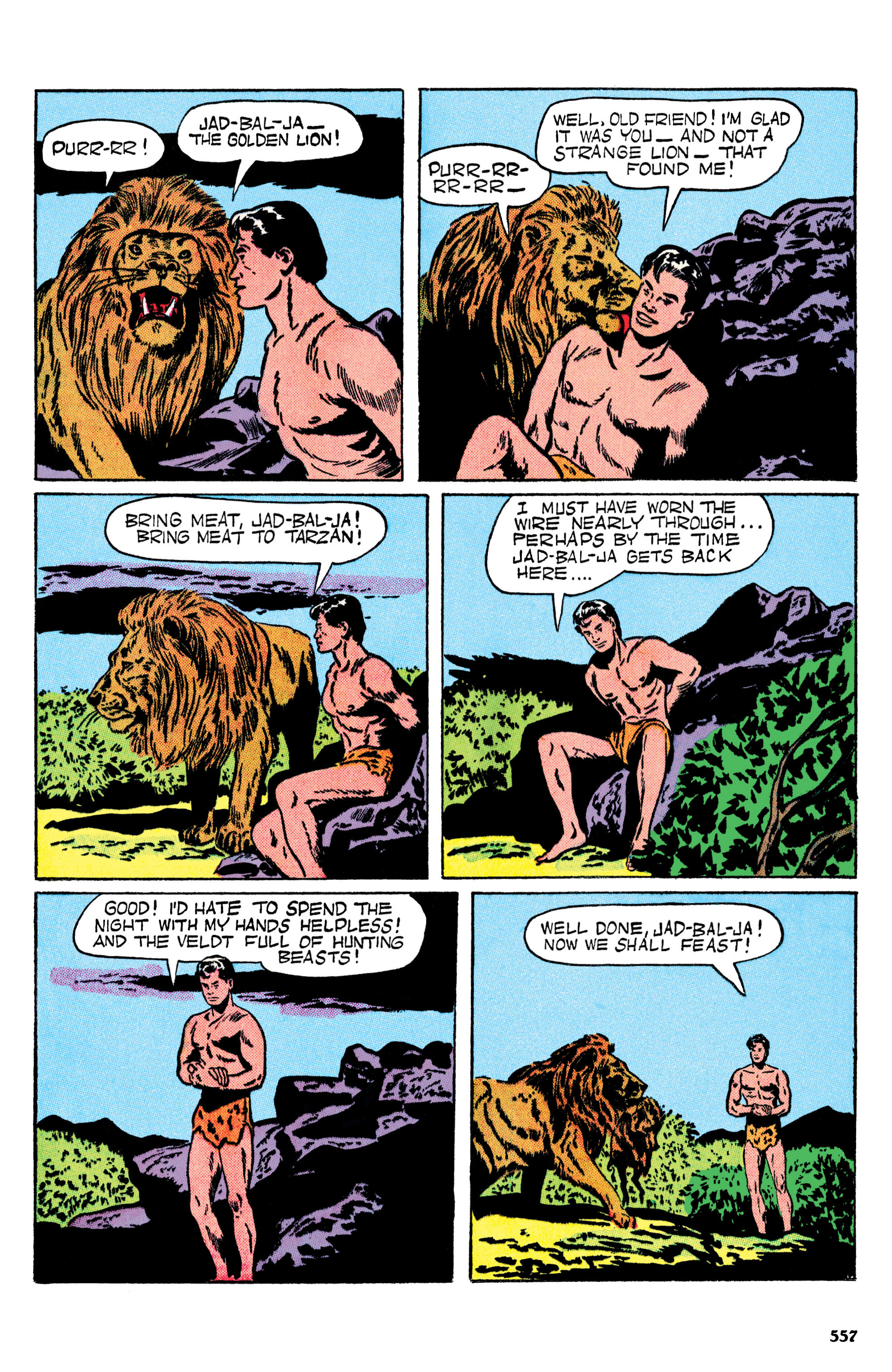Read online Edgar Rice Burroughs Tarzan: The Jesse Marsh Years Omnibus comic -  Issue # TPB (Part 6) - 59