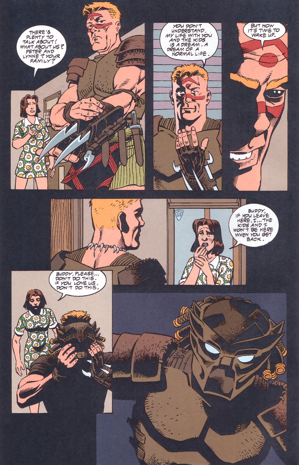 Read online Predator: Kindred comic -  Issue #4 - 8