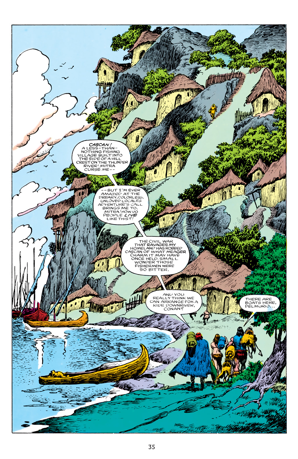 Read online The Chronicles of Conan comic -  Issue # TPB 23 (Part 1) - 36