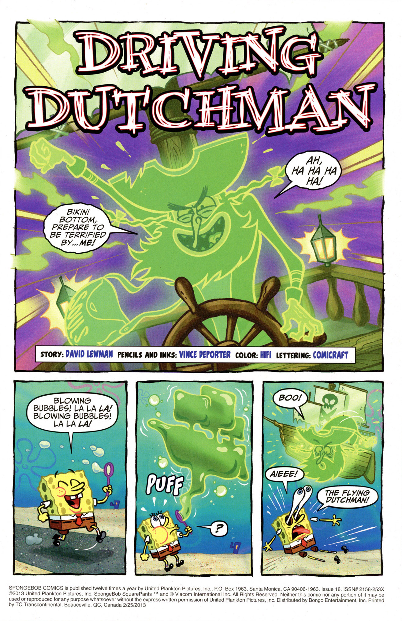 Read online SpongeBob Comics comic -  Issue #18 - 3