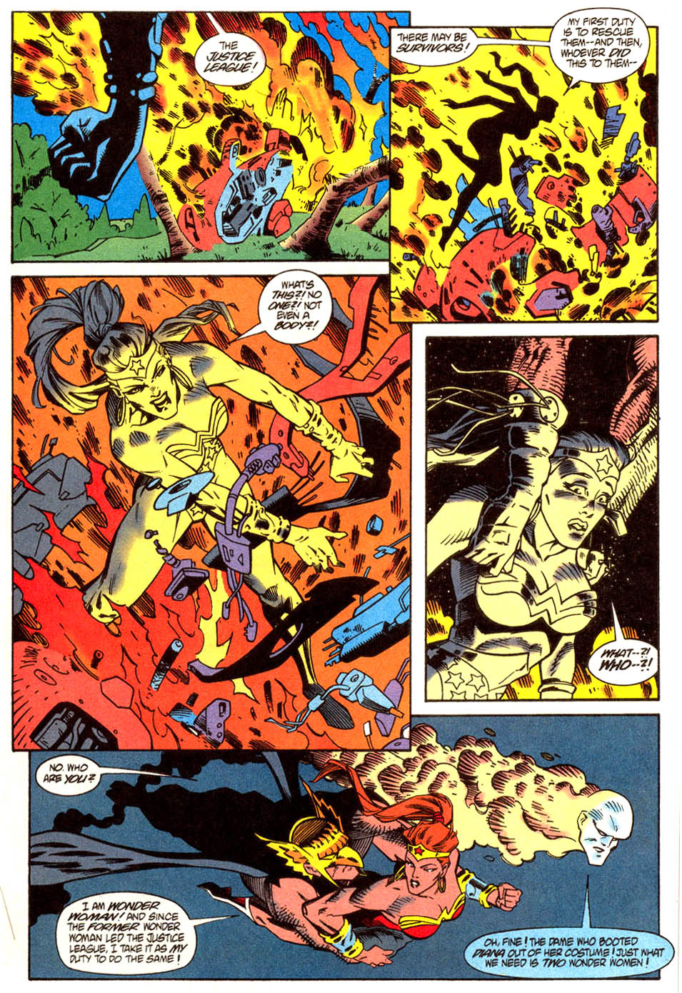 Read online Justice League America comic -  Issue #97 - 10