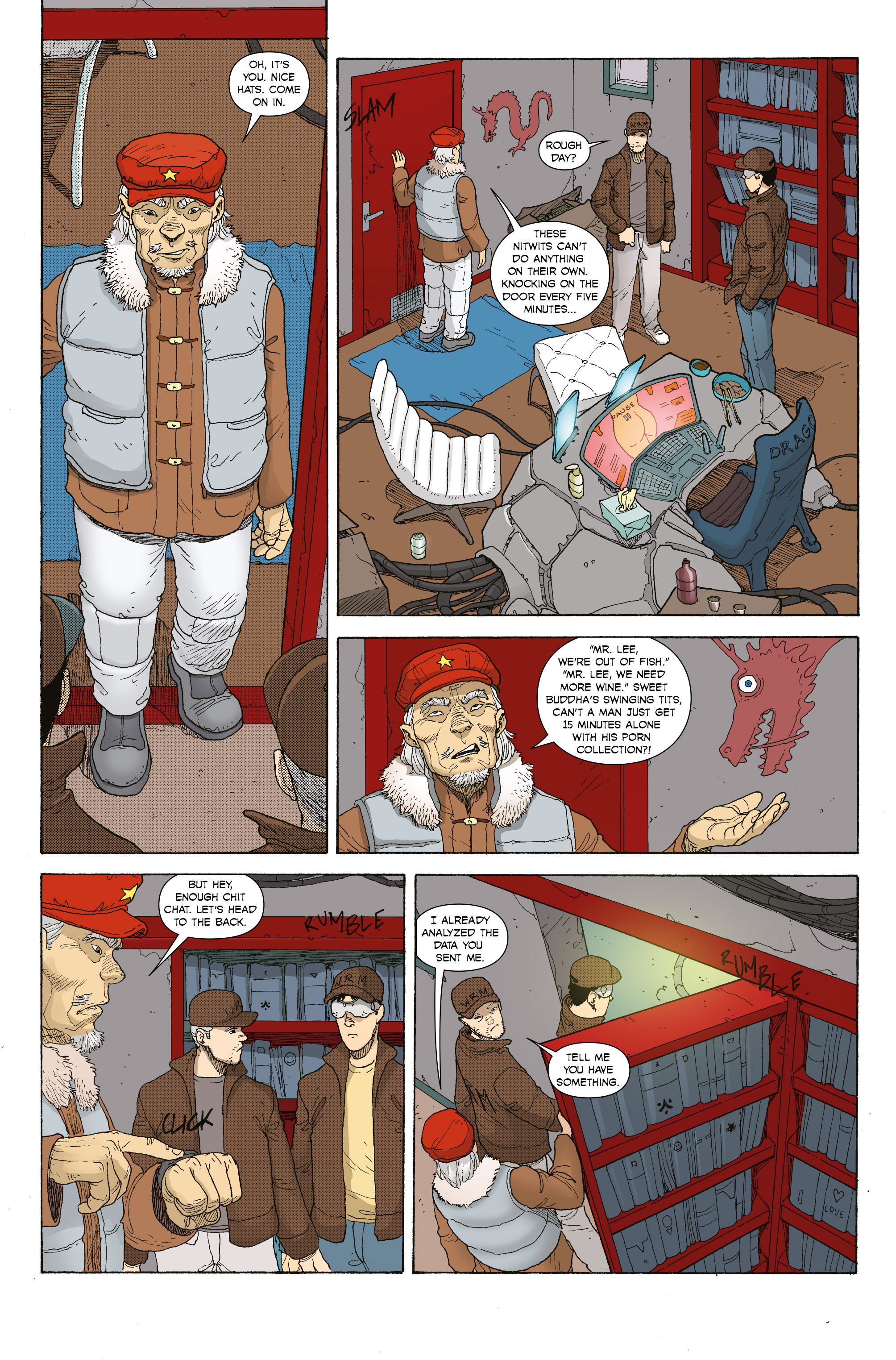 Read online Man Plus comic -  Issue #2 - 14