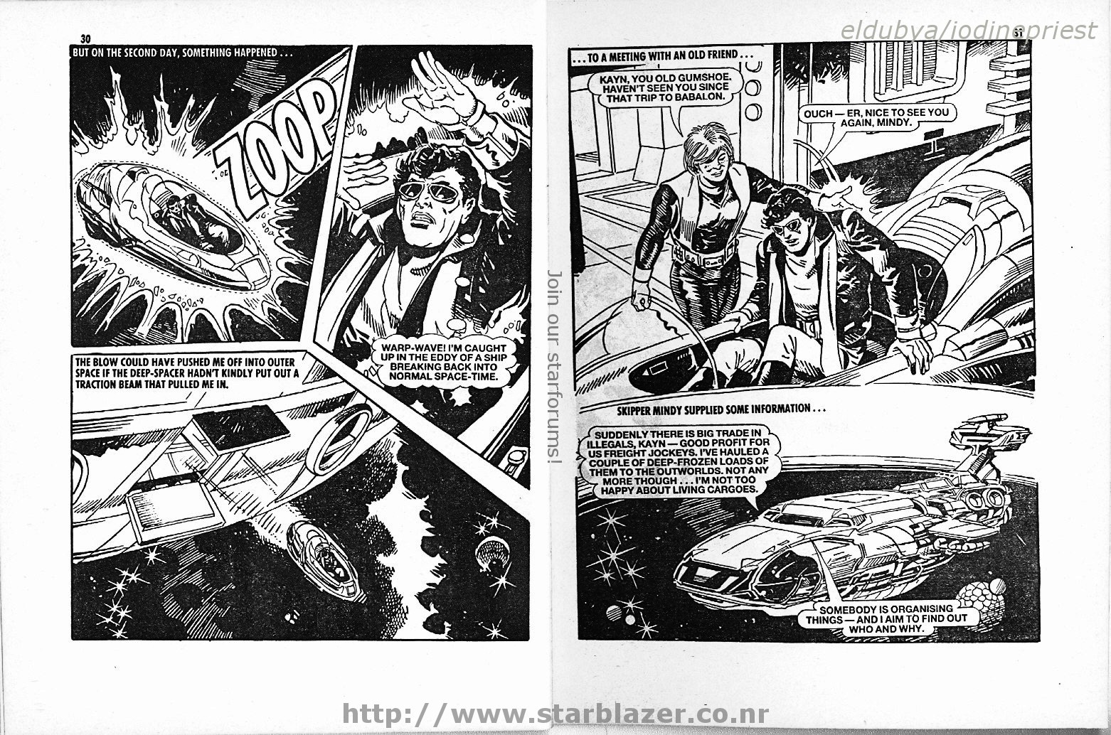 Read online Starblazer comic -  Issue #203 - 17
