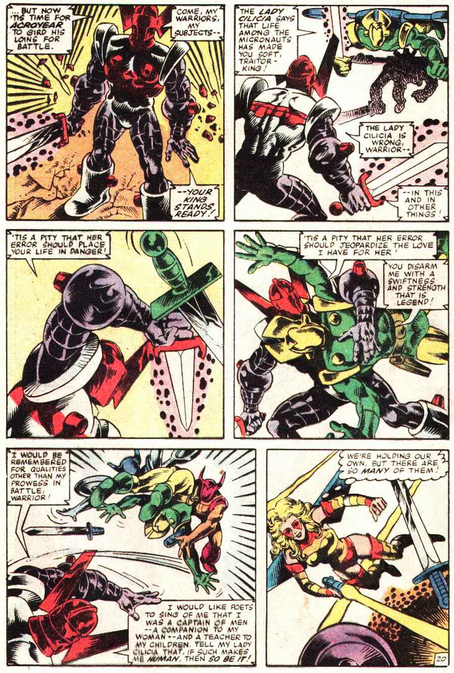 Read online Micronauts (1979) comic -  Issue #39 - 21