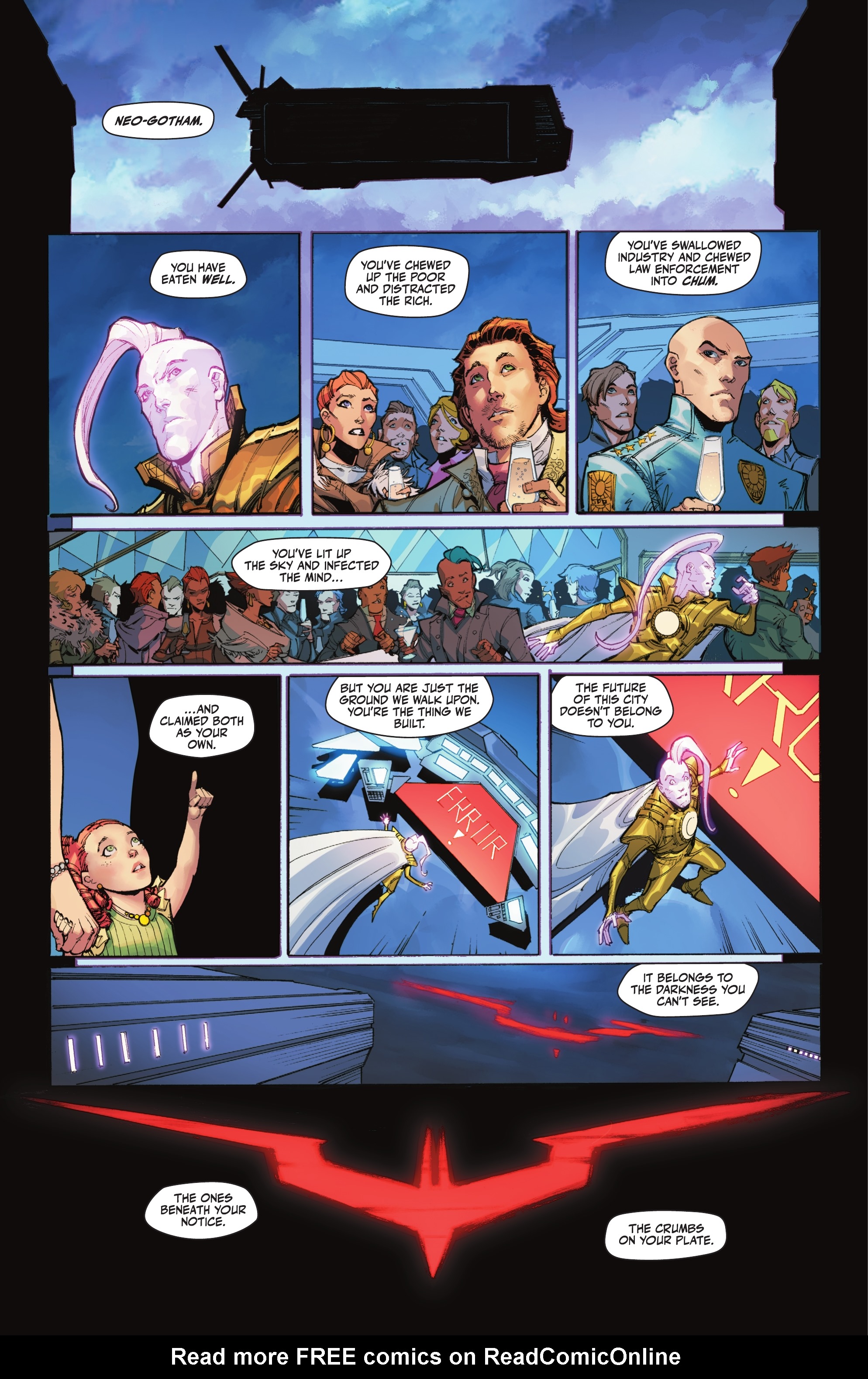 Read online Batman Beyond: Neo-Year comic -  Issue #6 - 7