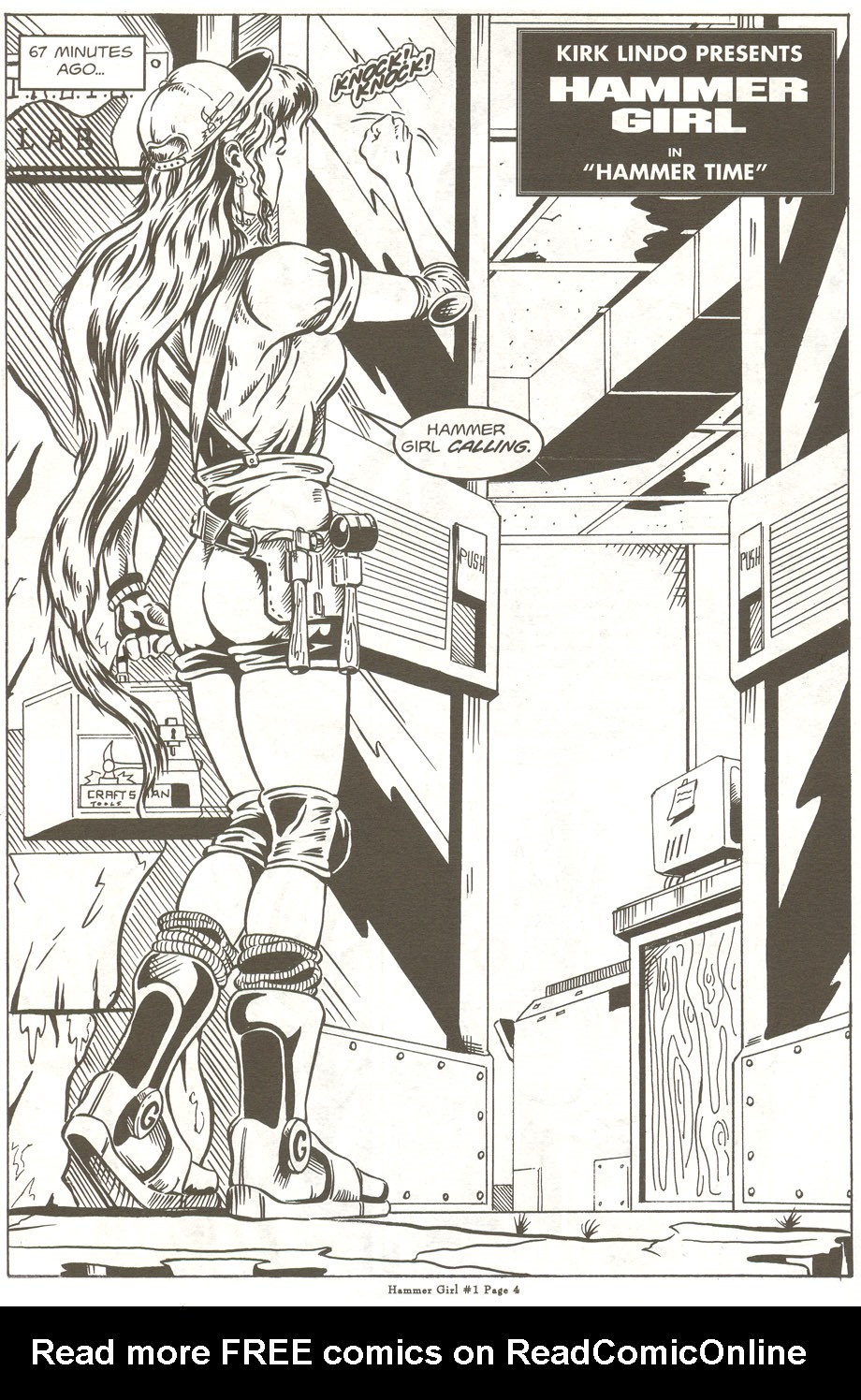 Read online Hammer Girl comic -  Issue #1 - 6