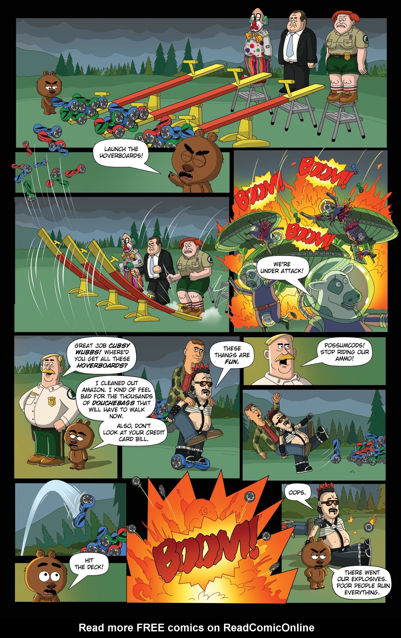 Read online Brickleberry comic -  Issue #4 - 12
