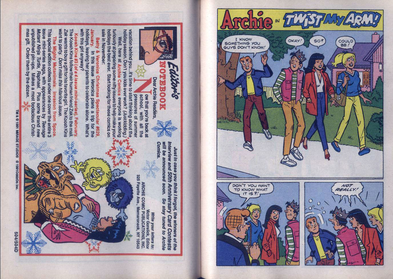 Read online Archie...Archie Andrews, Where Are You? Digest Magazine comic -  Issue #77 - 55