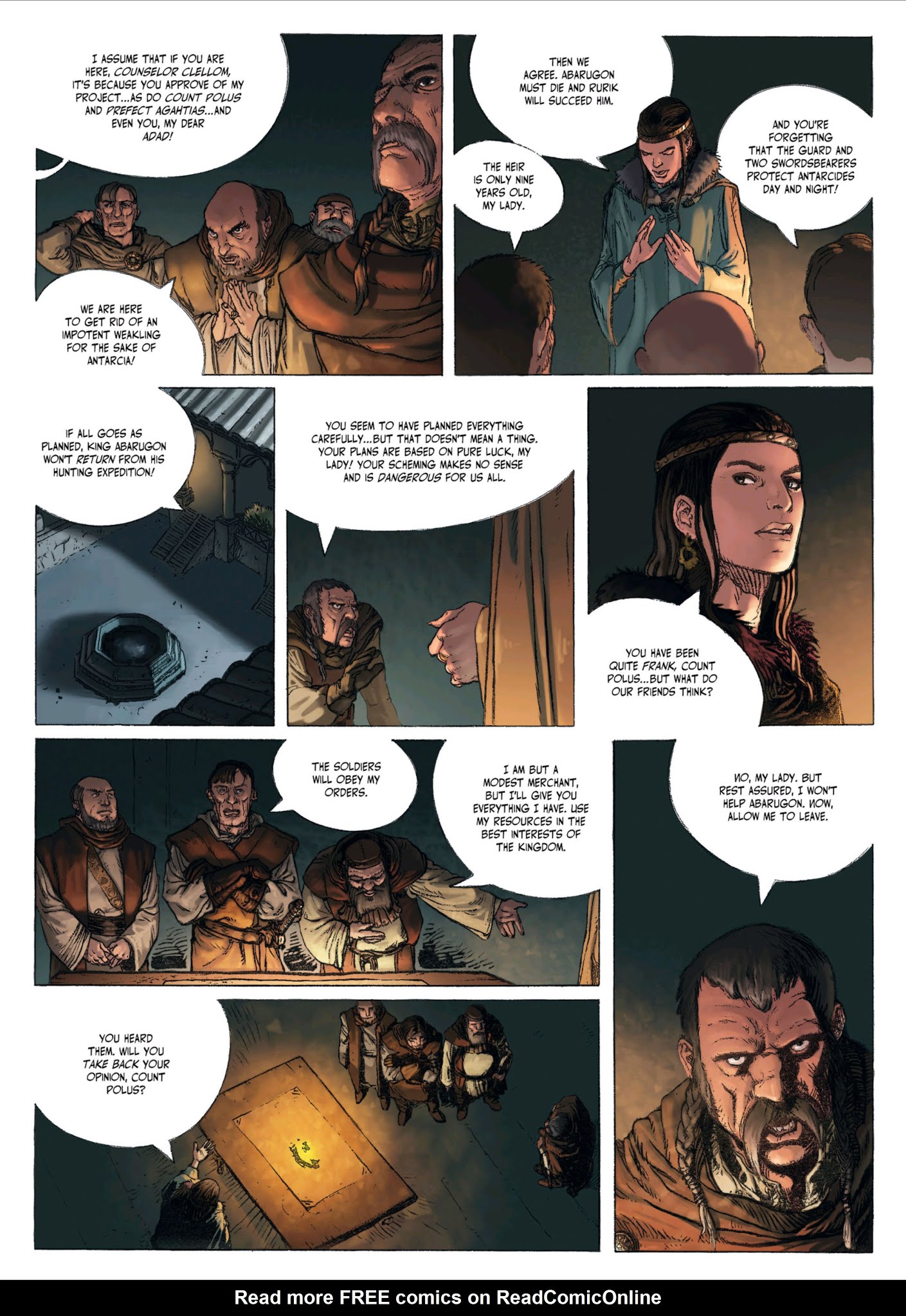 Read online Throne of Ice comic -  Issue #1 - 21