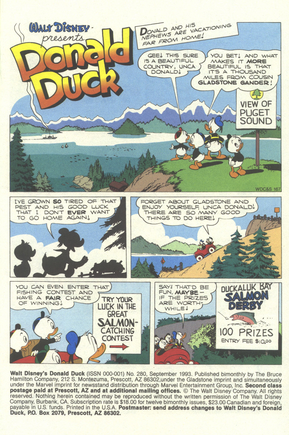 Read online Walt Disney's Donald Duck (1993) comic -  Issue # Donald Duck 280 - 3