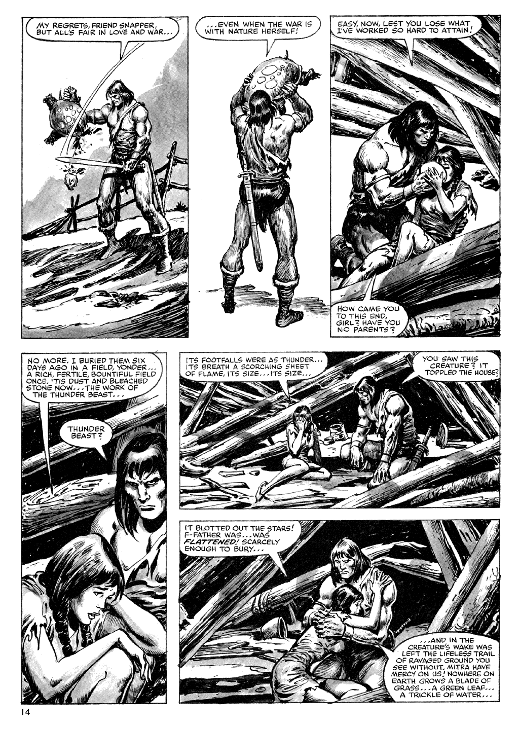 Read online The Savage Sword Of Conan comic -  Issue #72 - 14