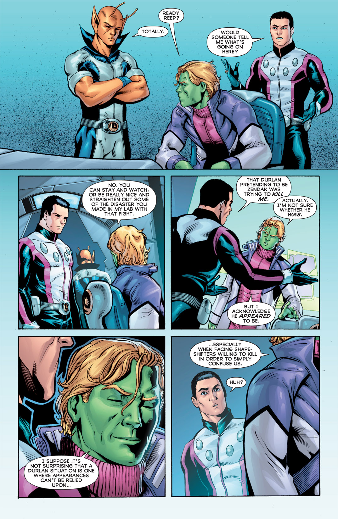 Read online Legion of Super-Heroes (2010) comic -  Issue #10 - 8