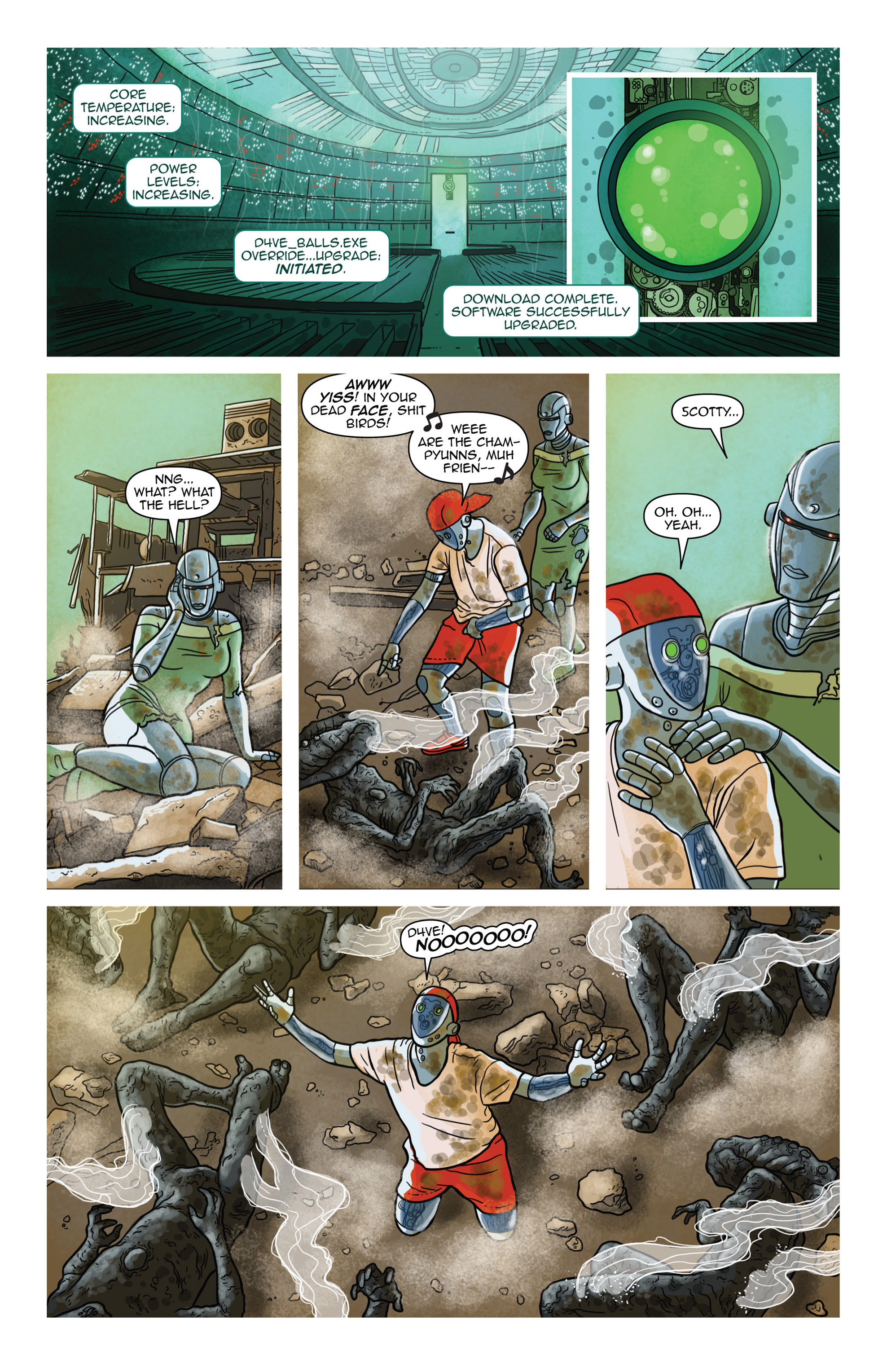 Read online D4VE comic -  Issue #5 - 21