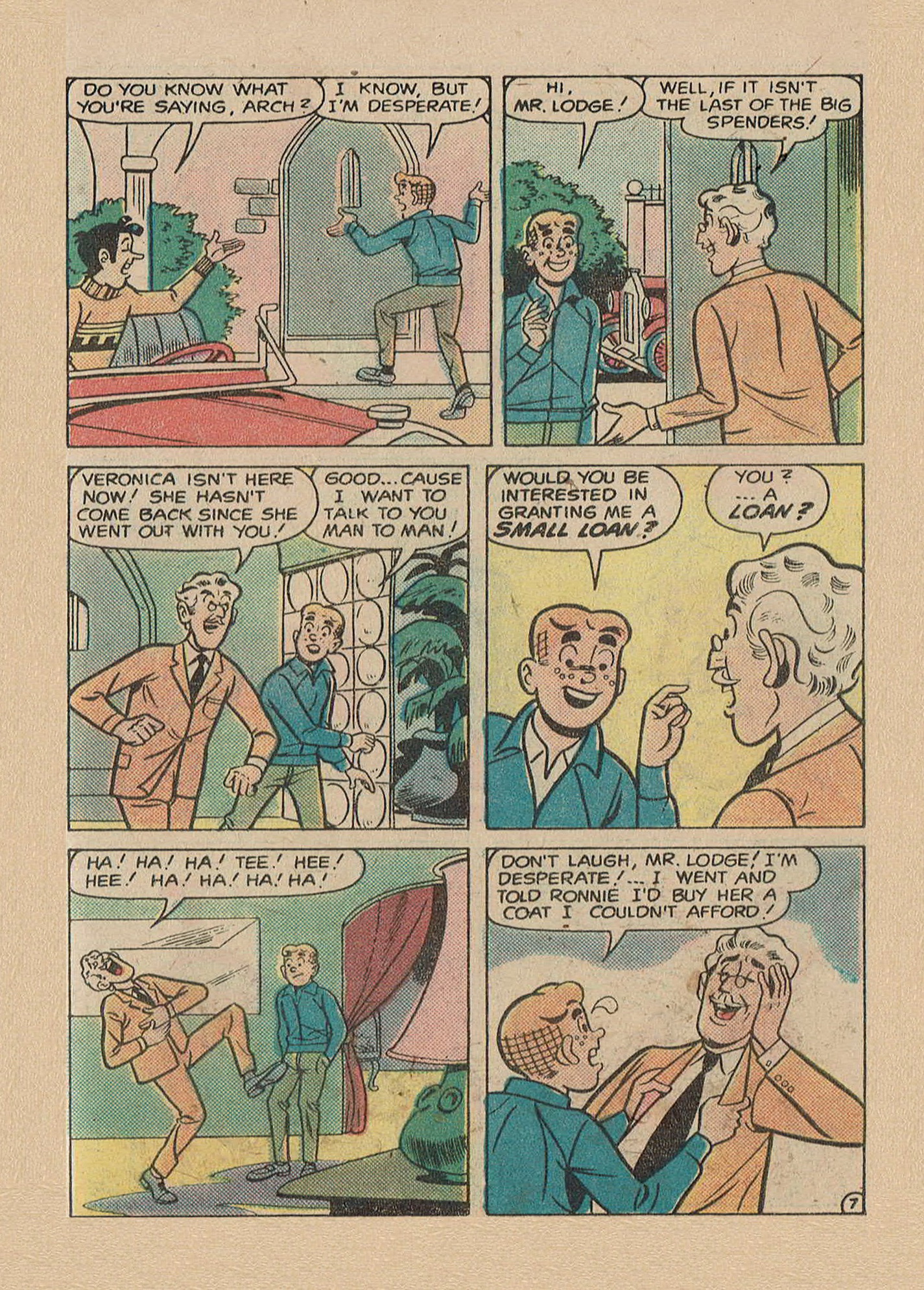 Read online Archie Digest Magazine comic -  Issue #35 - 59