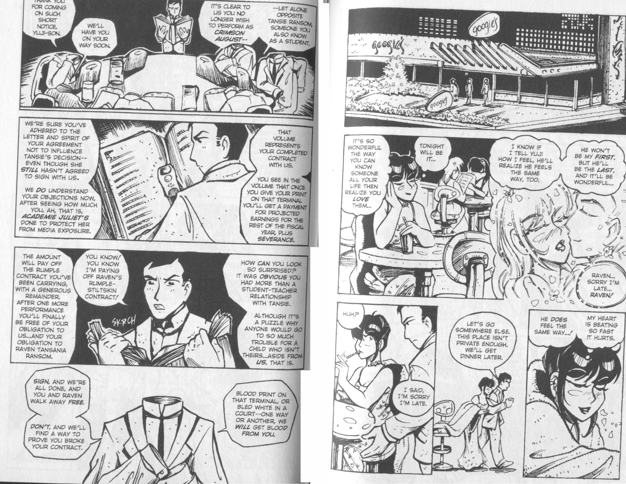 Read online Rumble Girls: Silky Warrior Tansie comic -  Issue #3 - 8