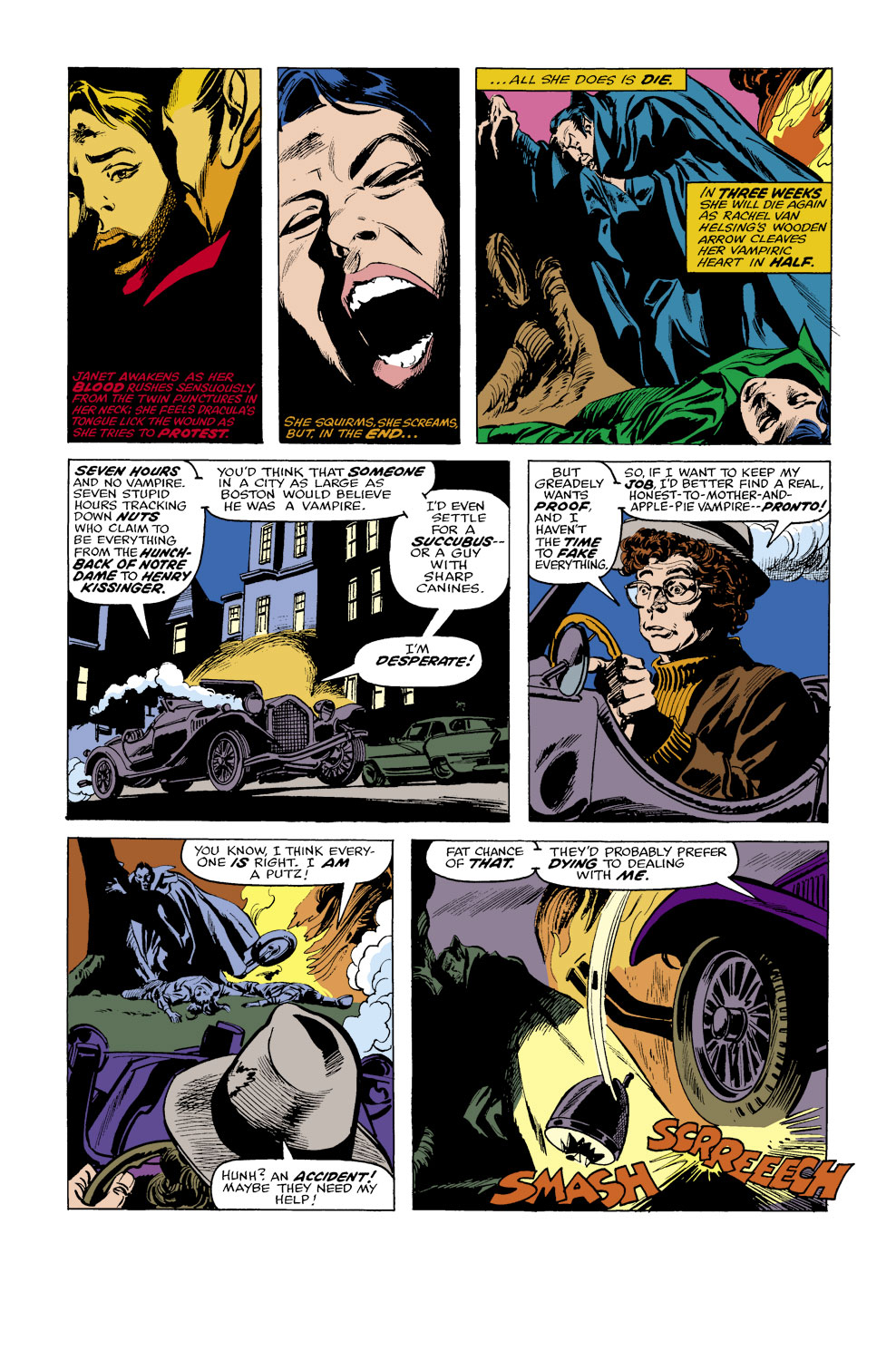 Read online Tomb of Dracula (1972) comic -  Issue #37 - 12