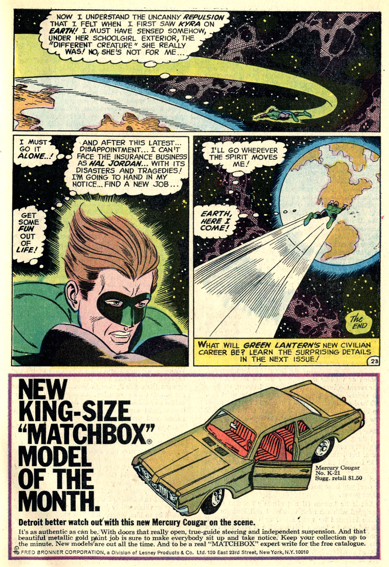 Read online Green Lantern (1960) comic -  Issue #69 - 31