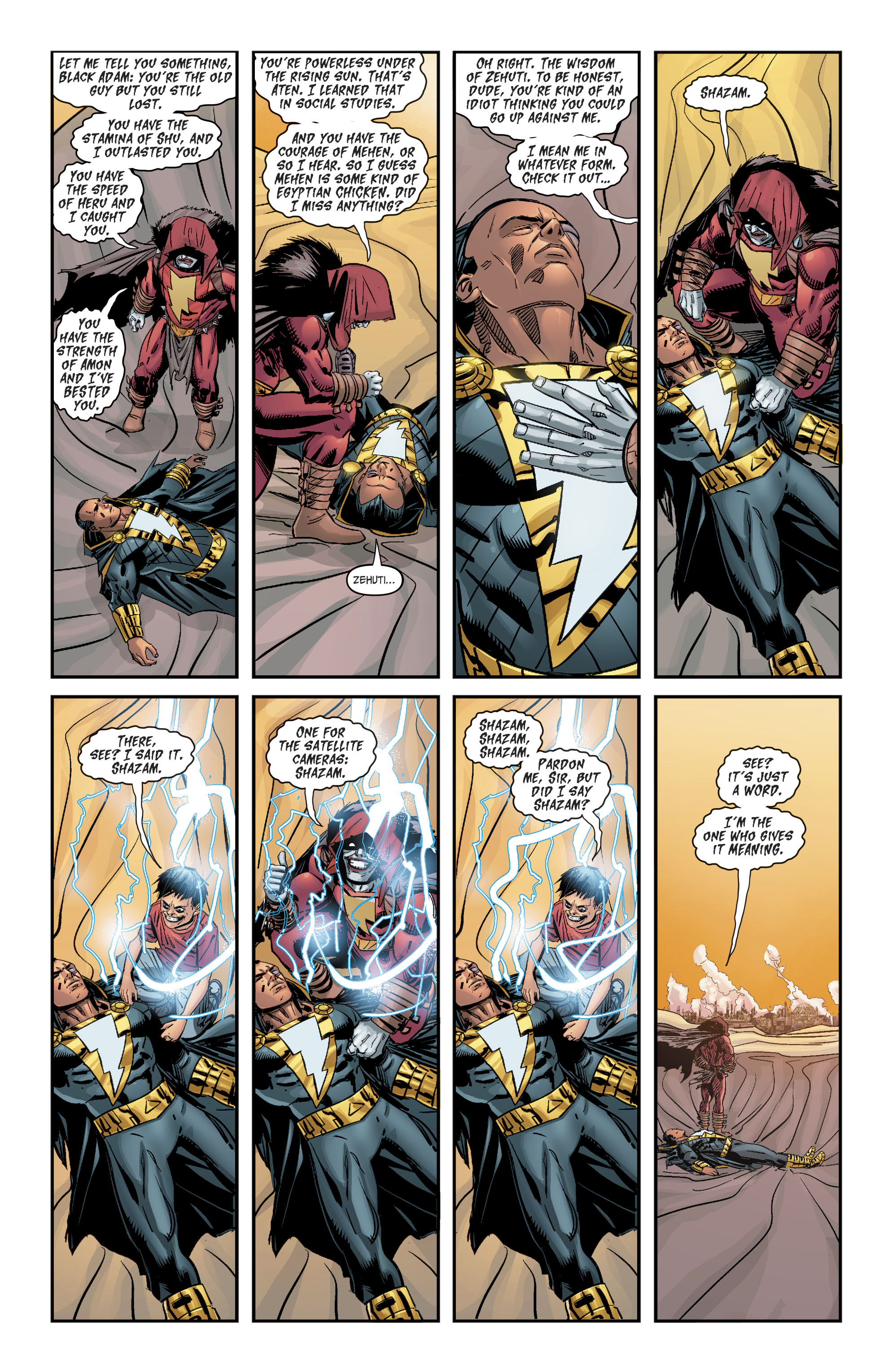 Read online Black Adam: Year of the Villain comic -  Issue # Full - 23