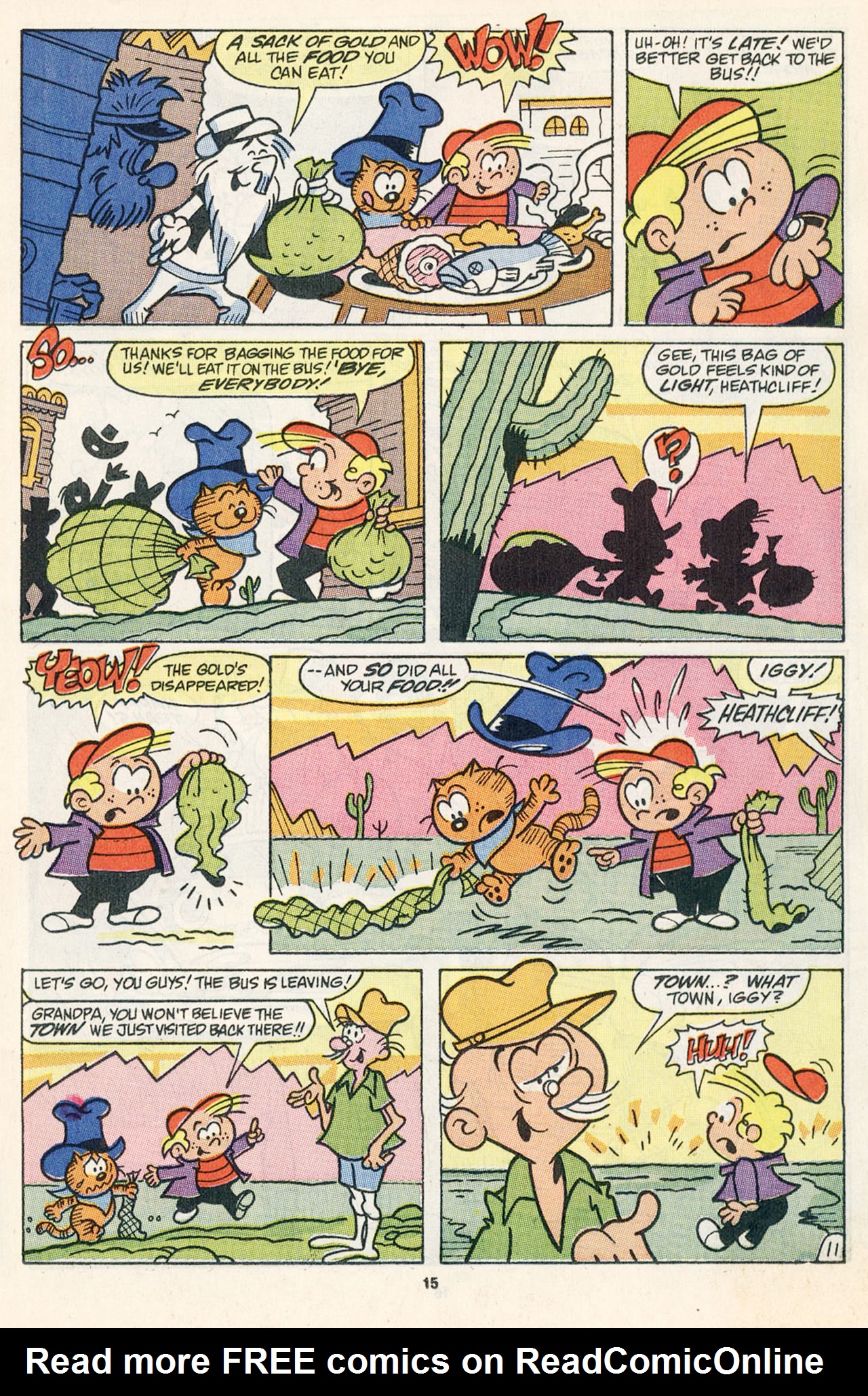 Read online Heathcliff comic -  Issue #40 - 16