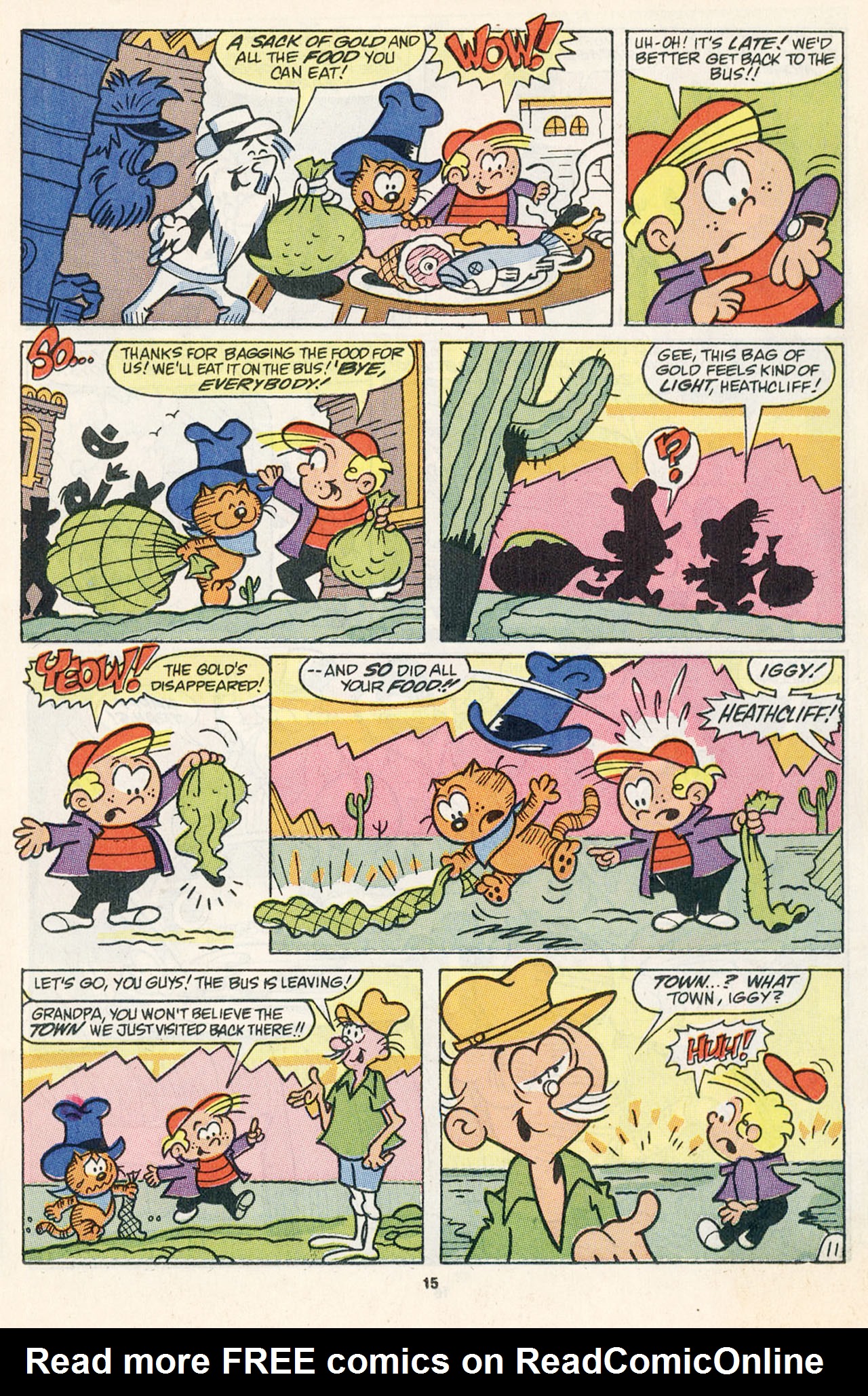 Read online Heathcliff comic -  Issue #40 - 16