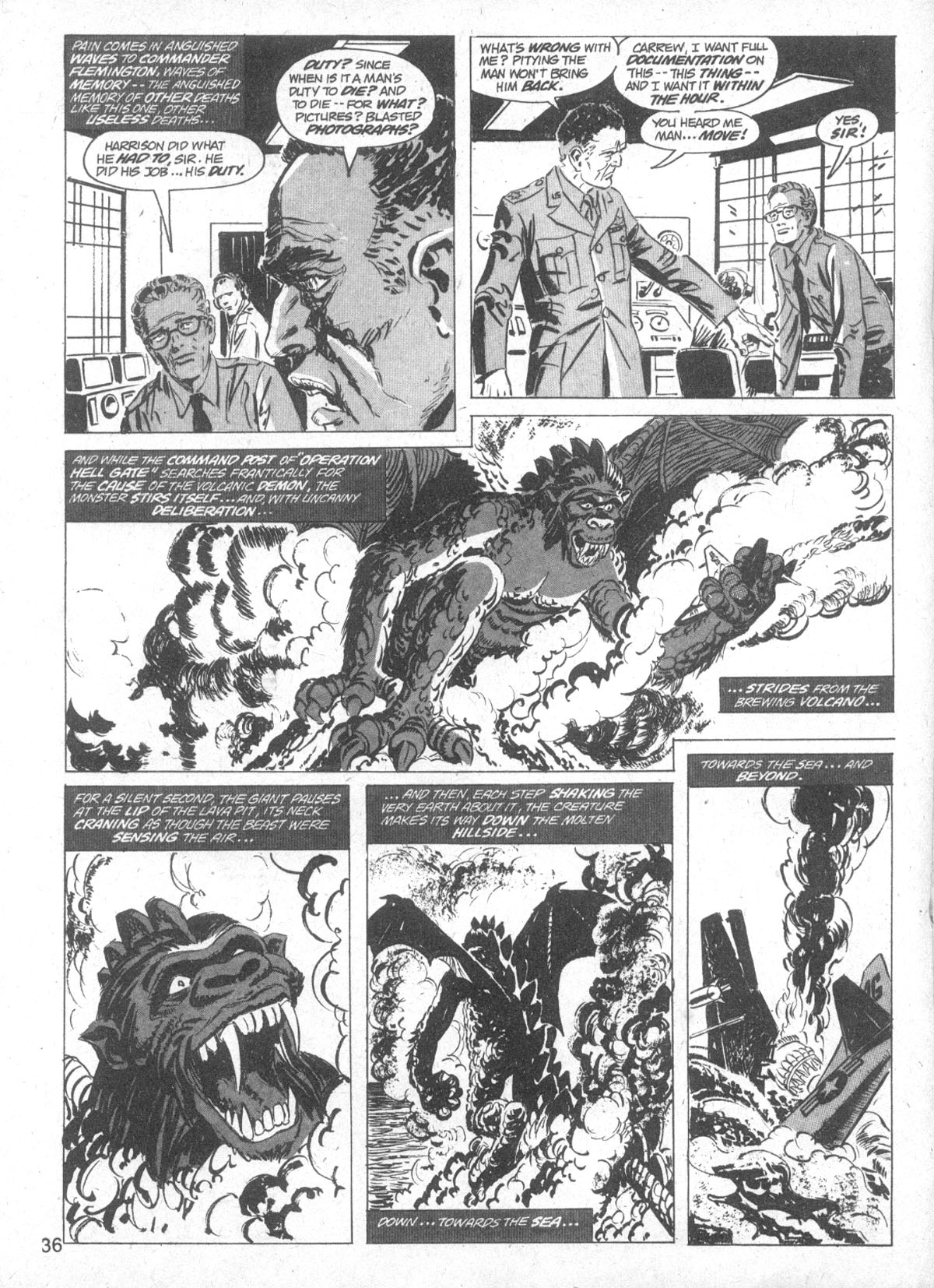 Read online Monsters Unleashed (1973) comic -  Issue #6 - 34