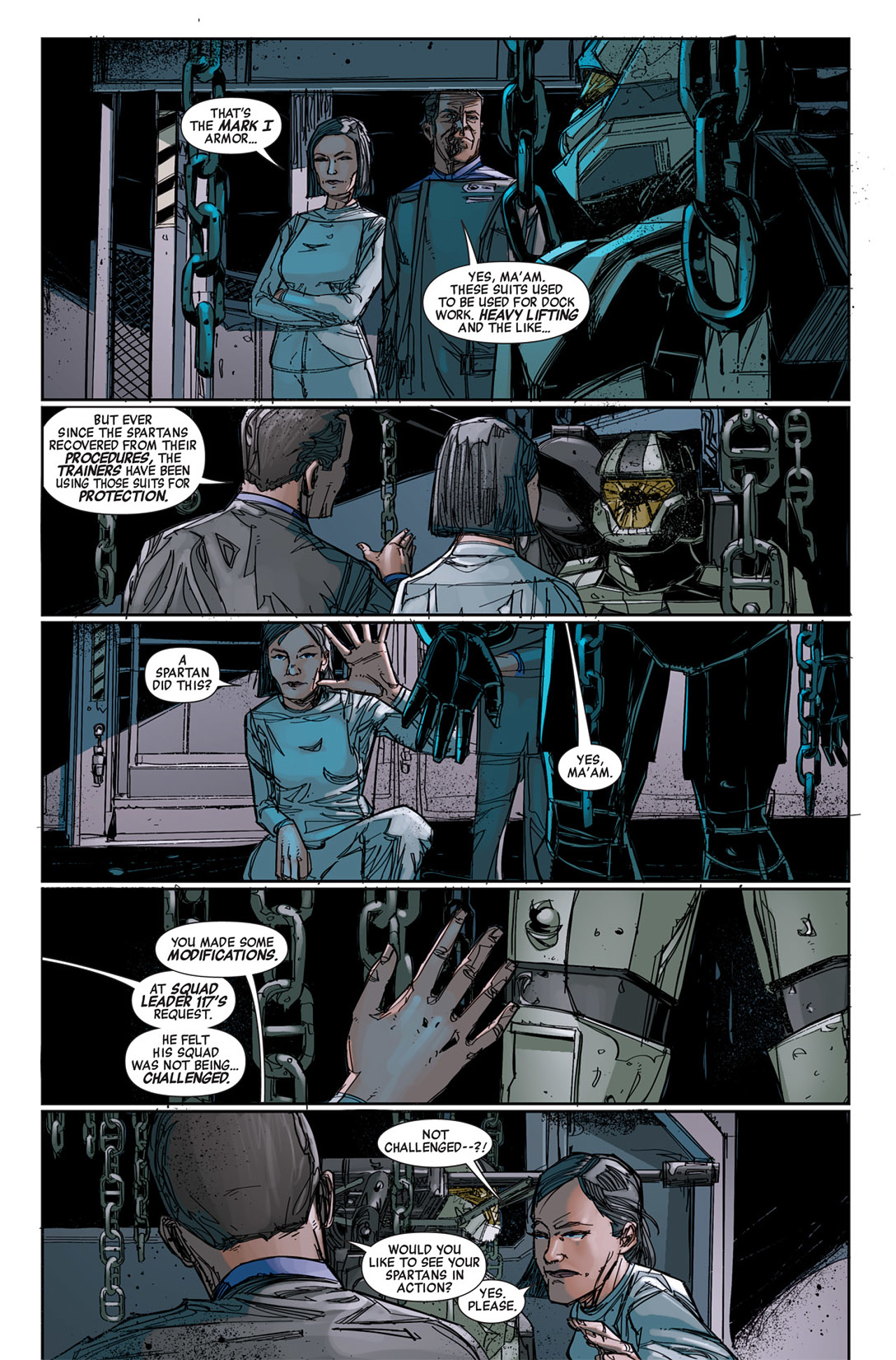 Read online Halo: Fall Of Reach - Boot Camp comic -  Issue # Full - 65